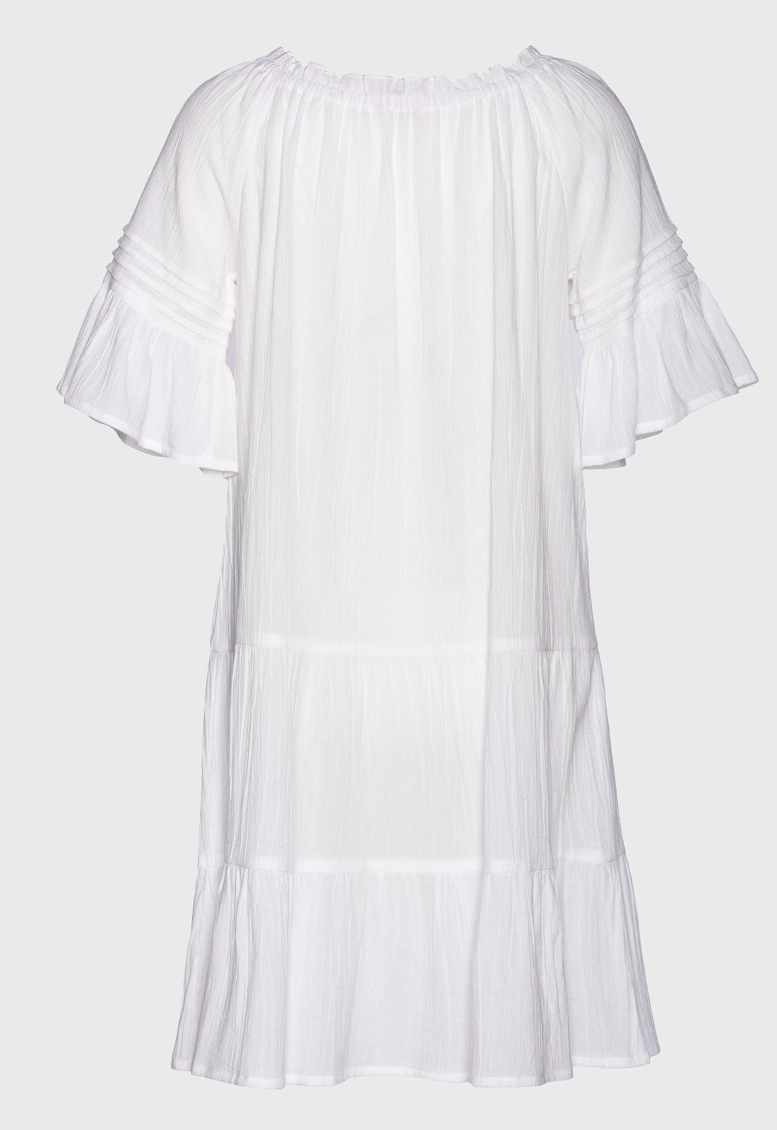Stufenkleid mit Ziernähten und Raffung- S25Dress-NC2