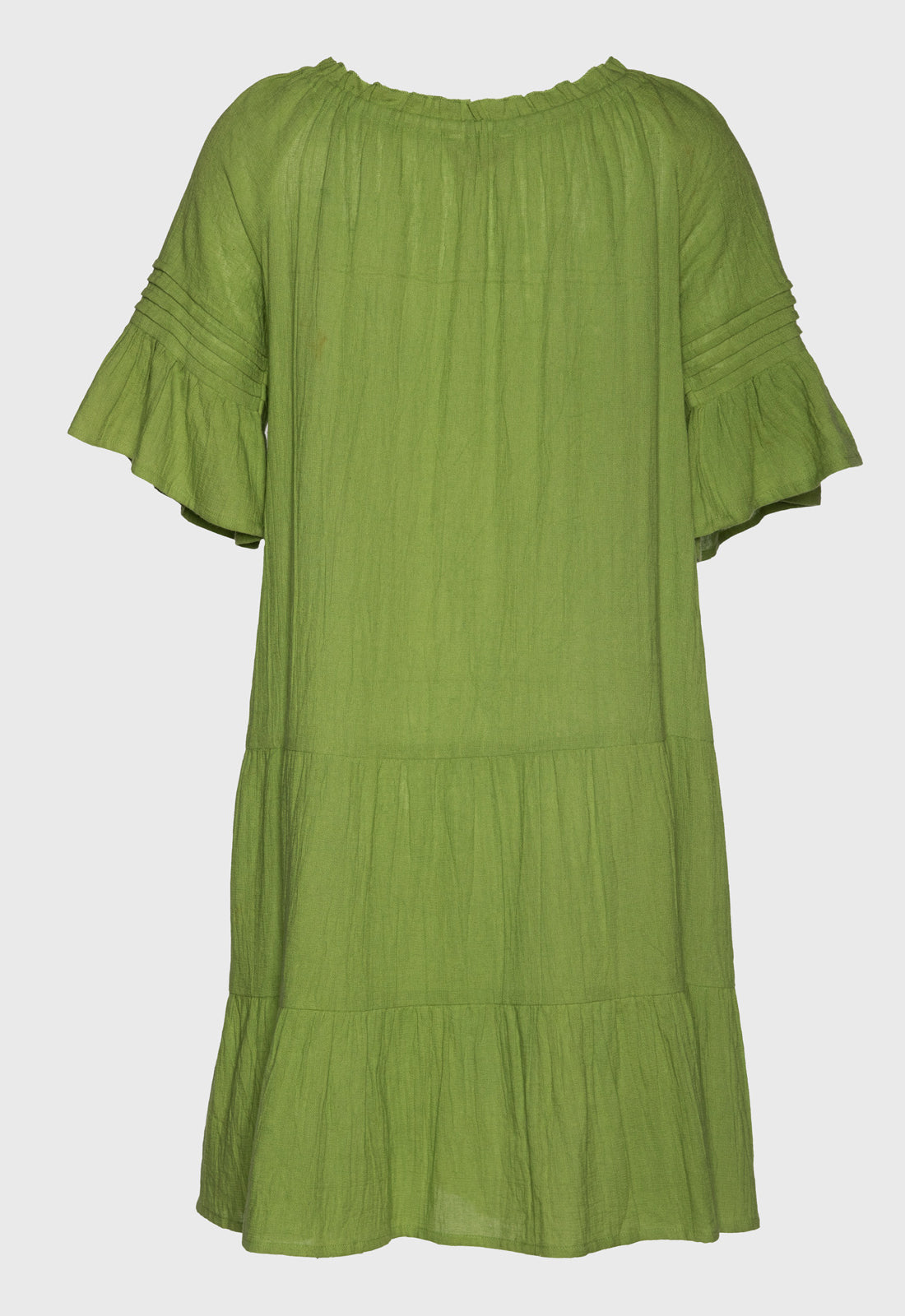 Stufenkleid mit Ziernähten und Raffung- S25Dress-NC2