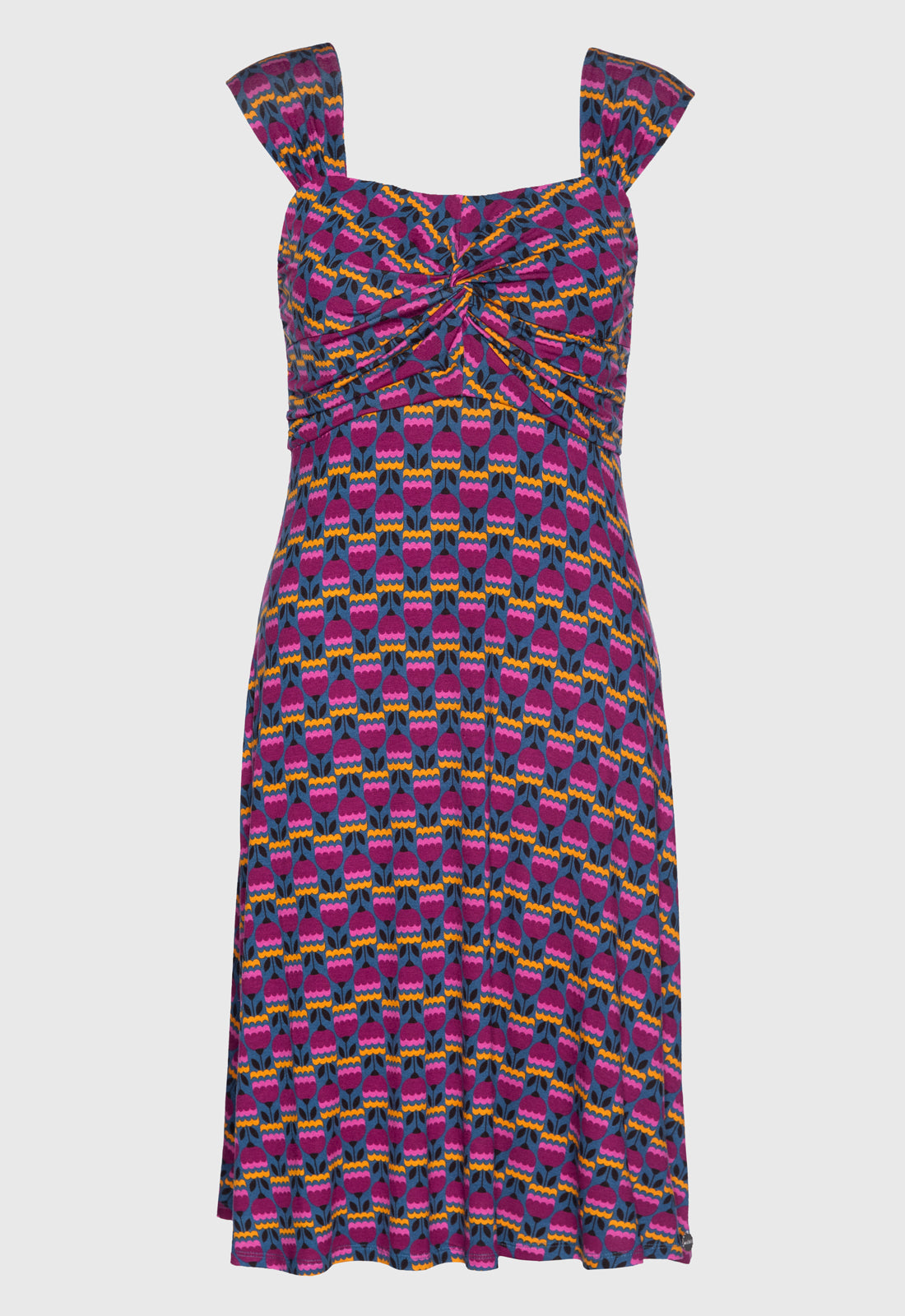 Dress with wide straps - S25Dress-V10