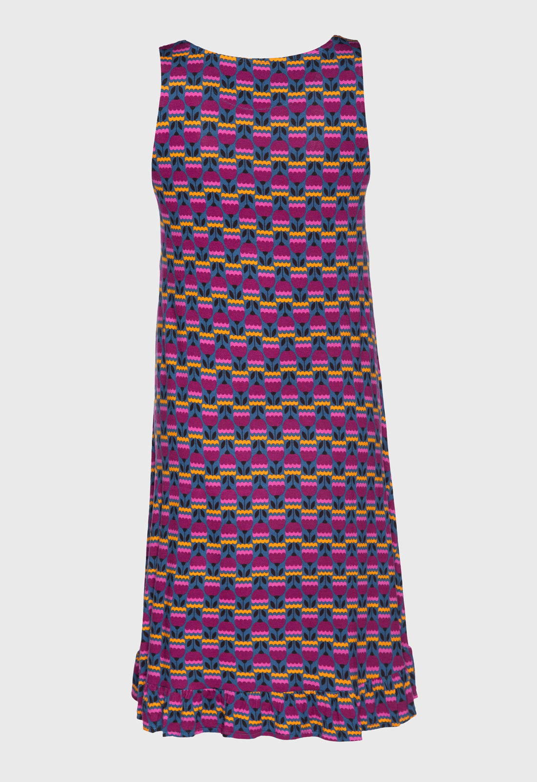 Short loose sleeveless dress - S25Dress-V9