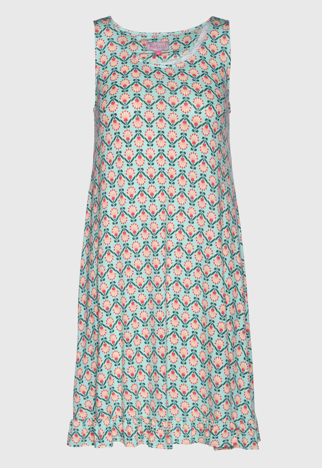 Short loose sleeveless dress - S25Dress-V9