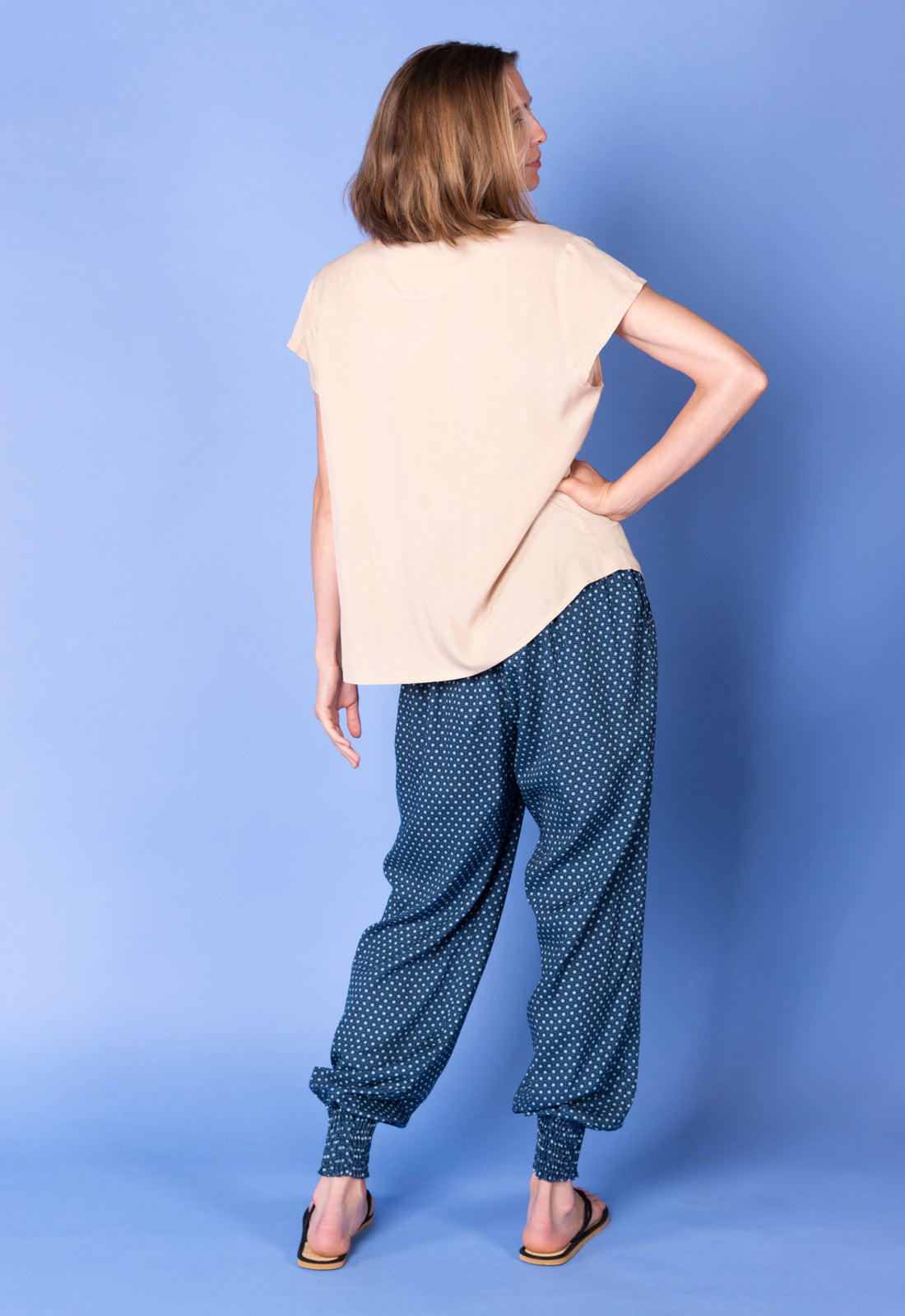 Lange weich fließende Hose - S25Pants-R1