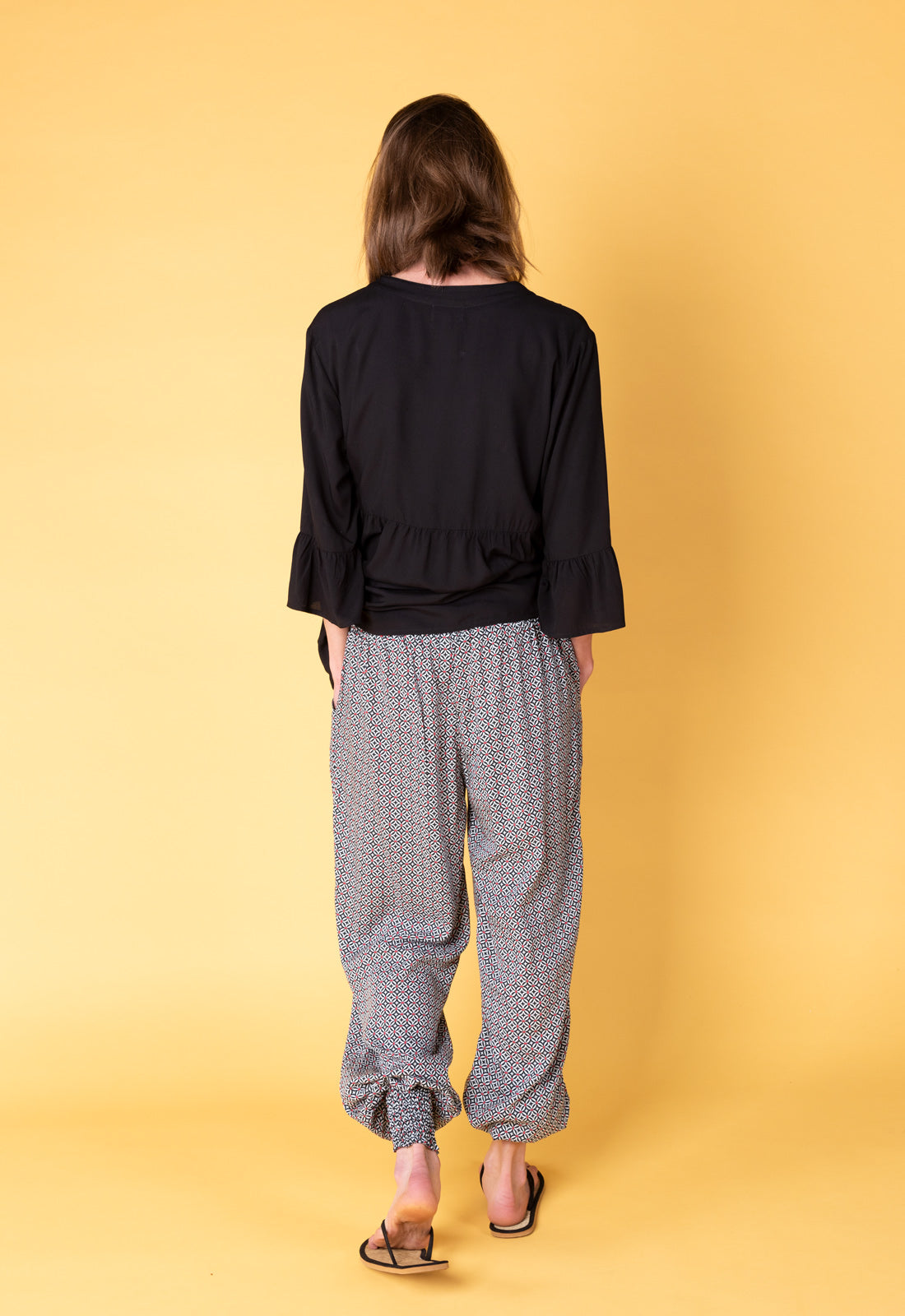 Lange weich fließende Hose - S25Pants-R1