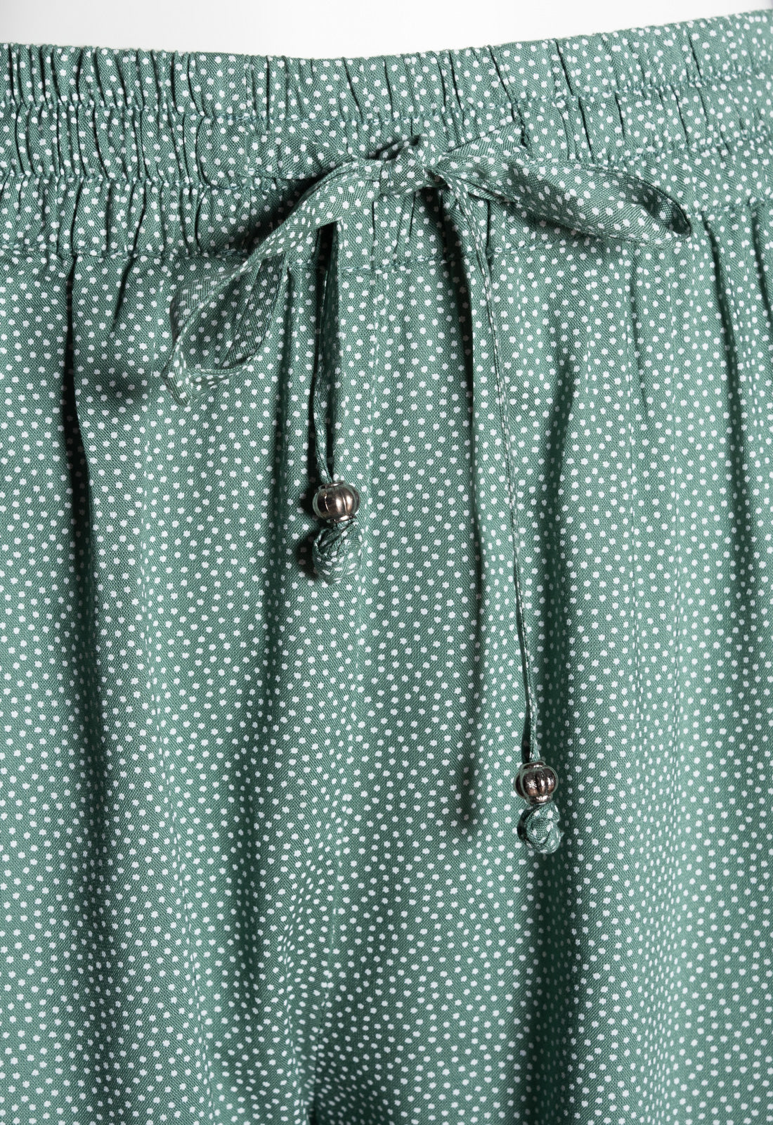 Lange Hose mit gerafftem Bund - S25Sigalit-Pants