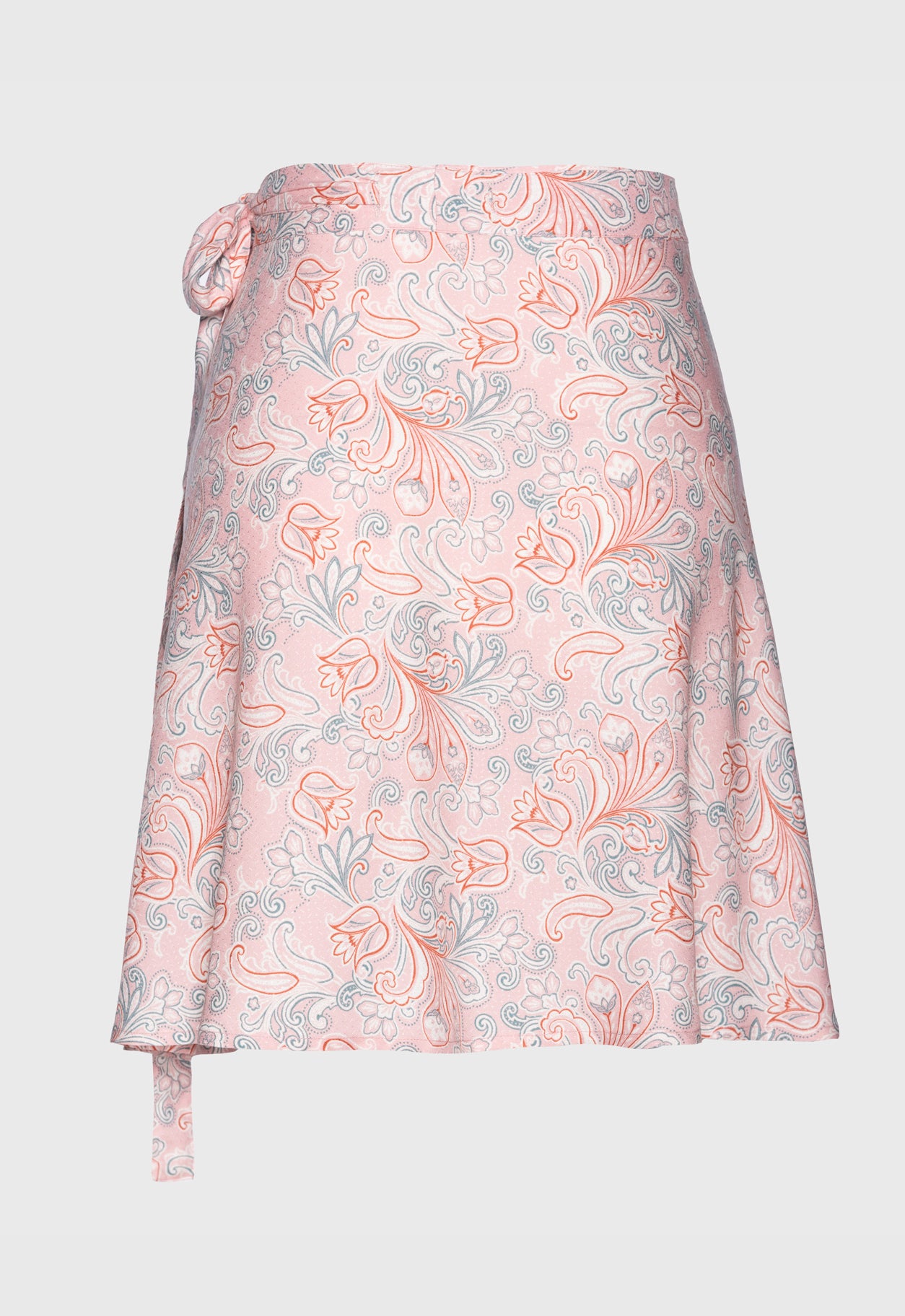 Wrap skirt with wide tie band - S25RSK-100