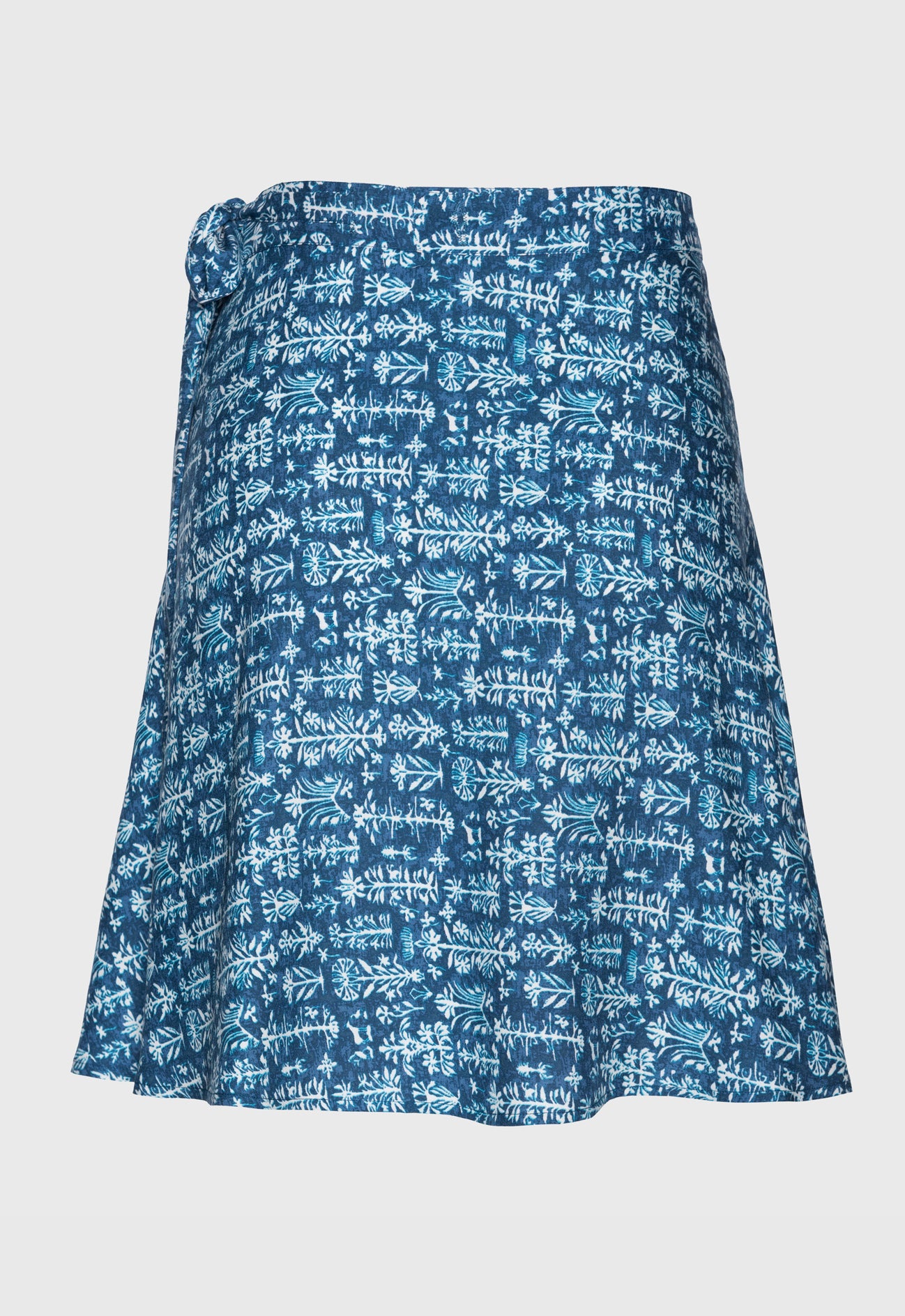 Wrap skirt with wide tie band - S25RSK-100