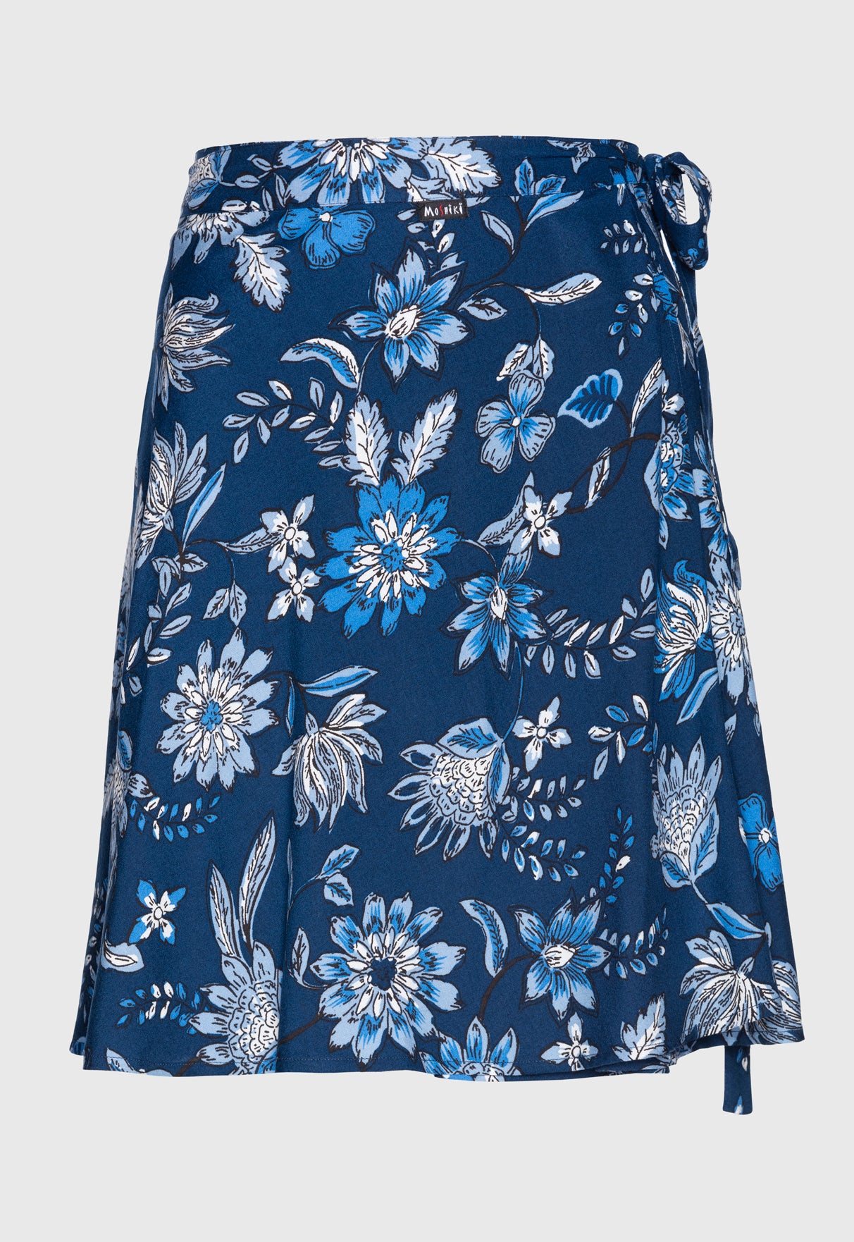 Wrap skirt with wide tie band - S25RSK-100
