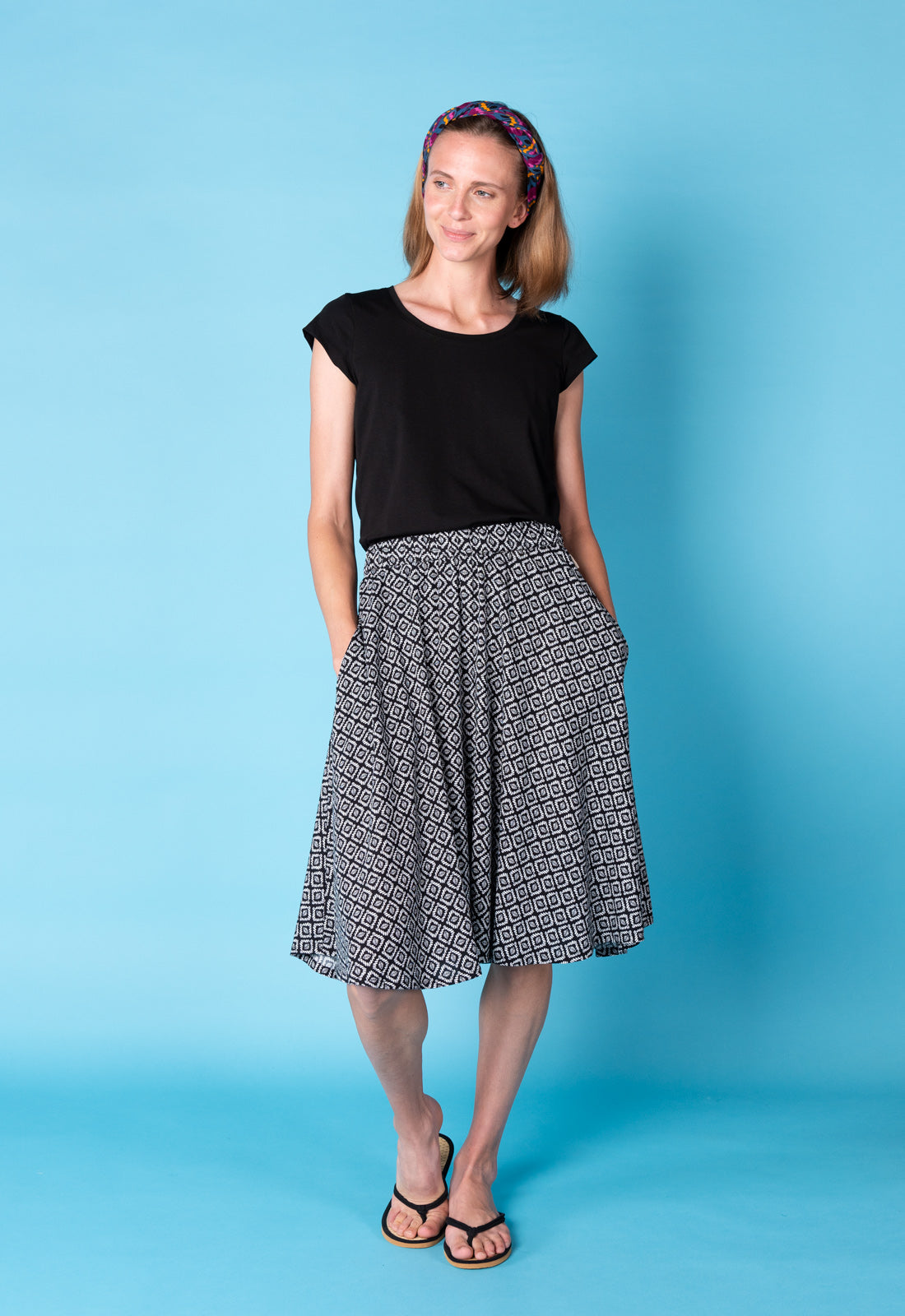 Kurzer, weiter Rock - S25Ronit Skirt
