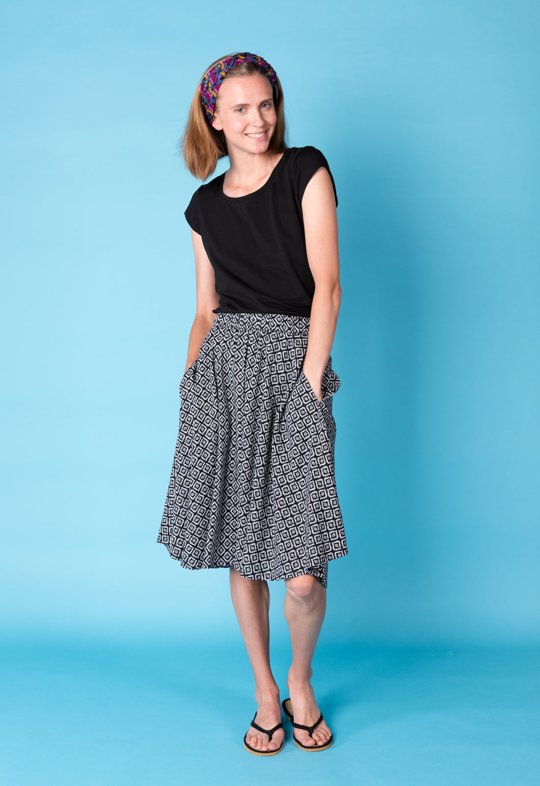 Kurzer, weiter Rock - S25Ronit Skirt