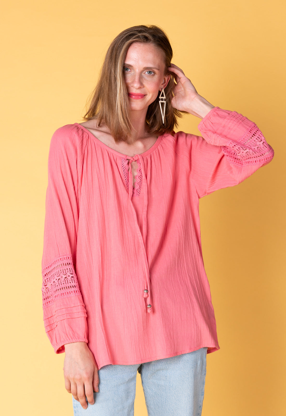 Legere Rundhals-Tunika - S25Top-NC2