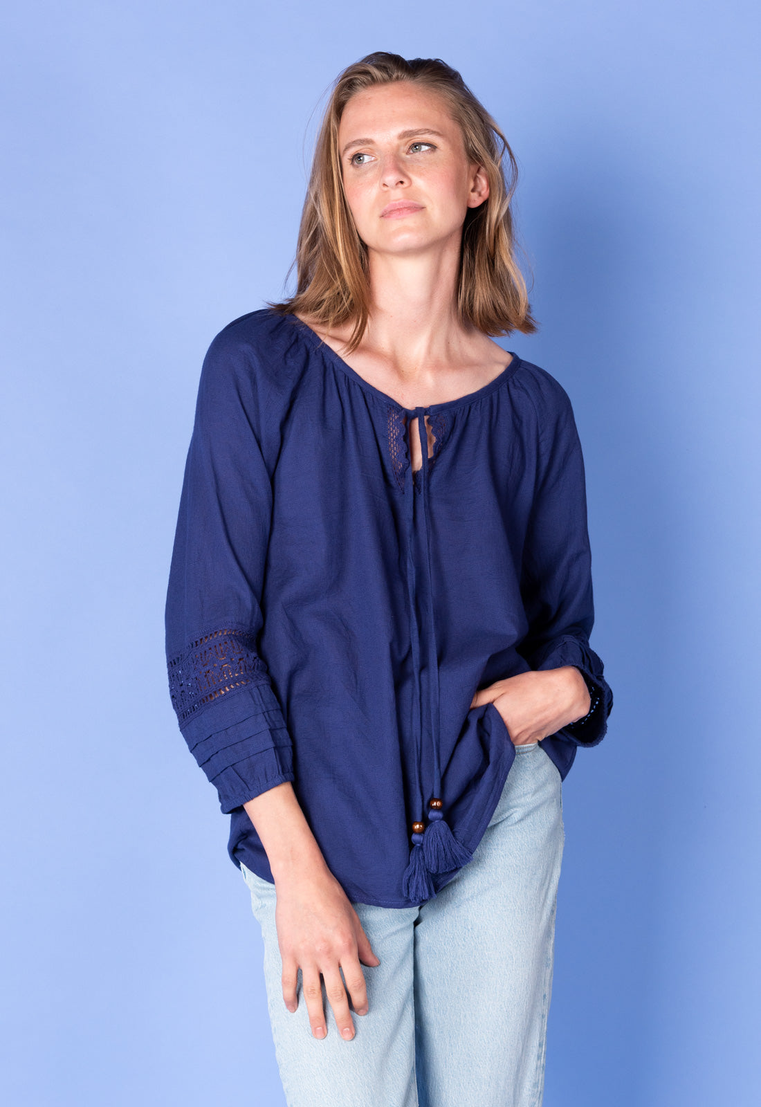Legere Rundhals-Tunika - S25Top-NC2