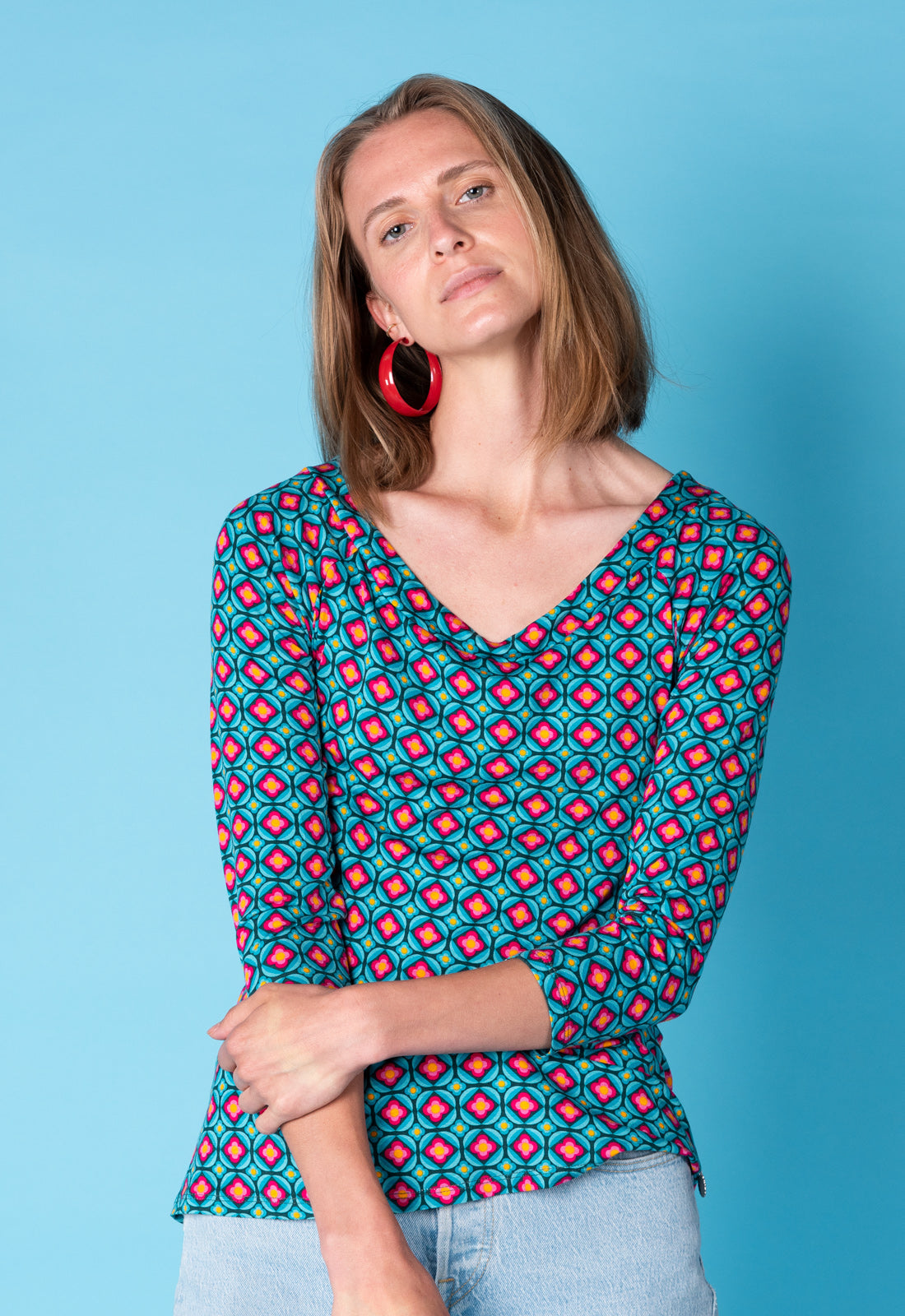 Stilvolles Top - S25Top-V4