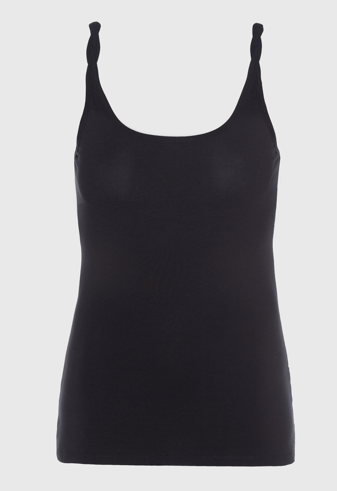 Tanktop mit gezwirbelten Trägern - S25Top-G5