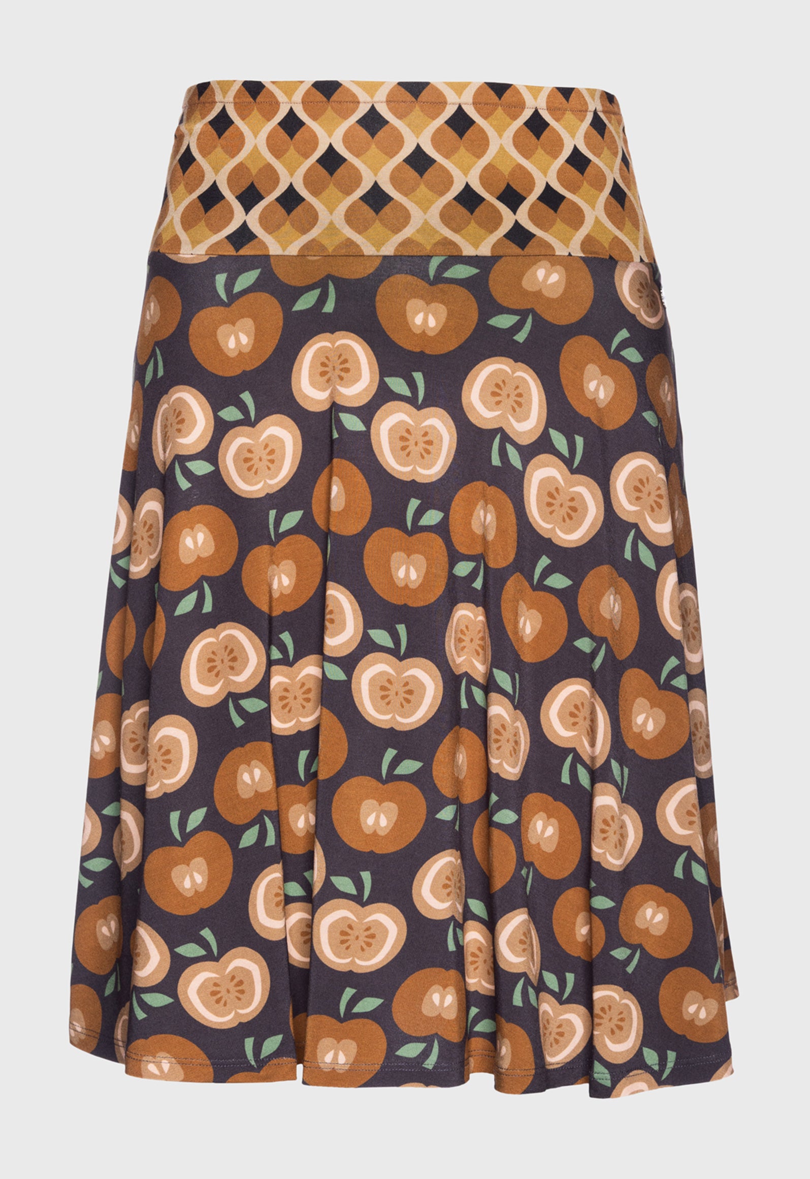 S26Candy Skirt – Schwingender Viskoserock mit Print-Mix