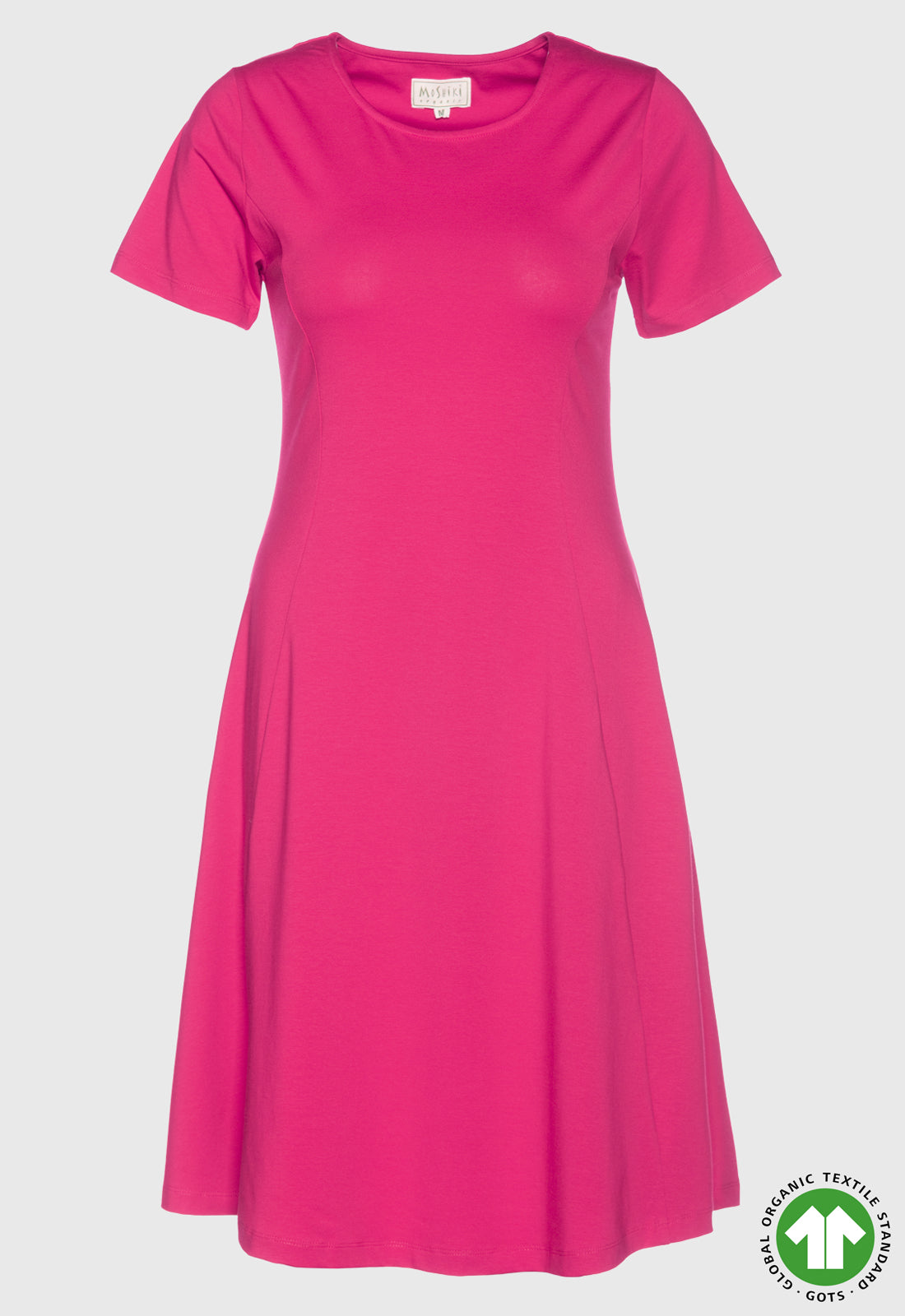 S26Dress-G3 – Kurzarmkleid mit Prinzess-Nähten