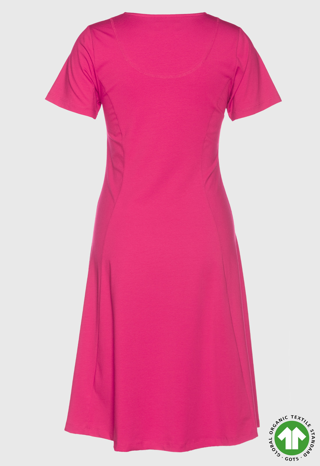 S26Dress-G3 – Kurzarmkleid mit Prinzess-Nähten