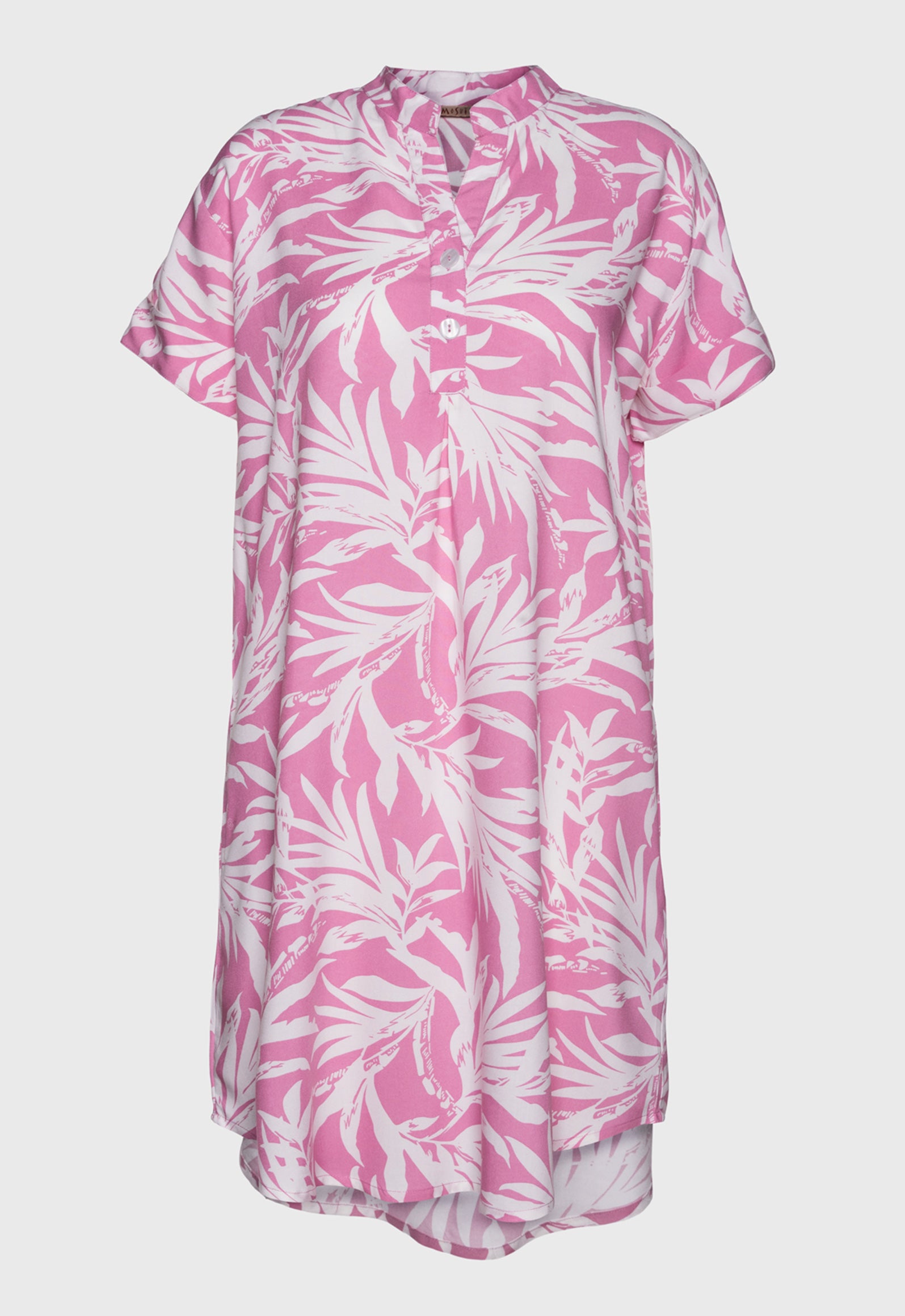 S26Dress-PR4 – Langes Hemdkleid mit High/Low-Saum