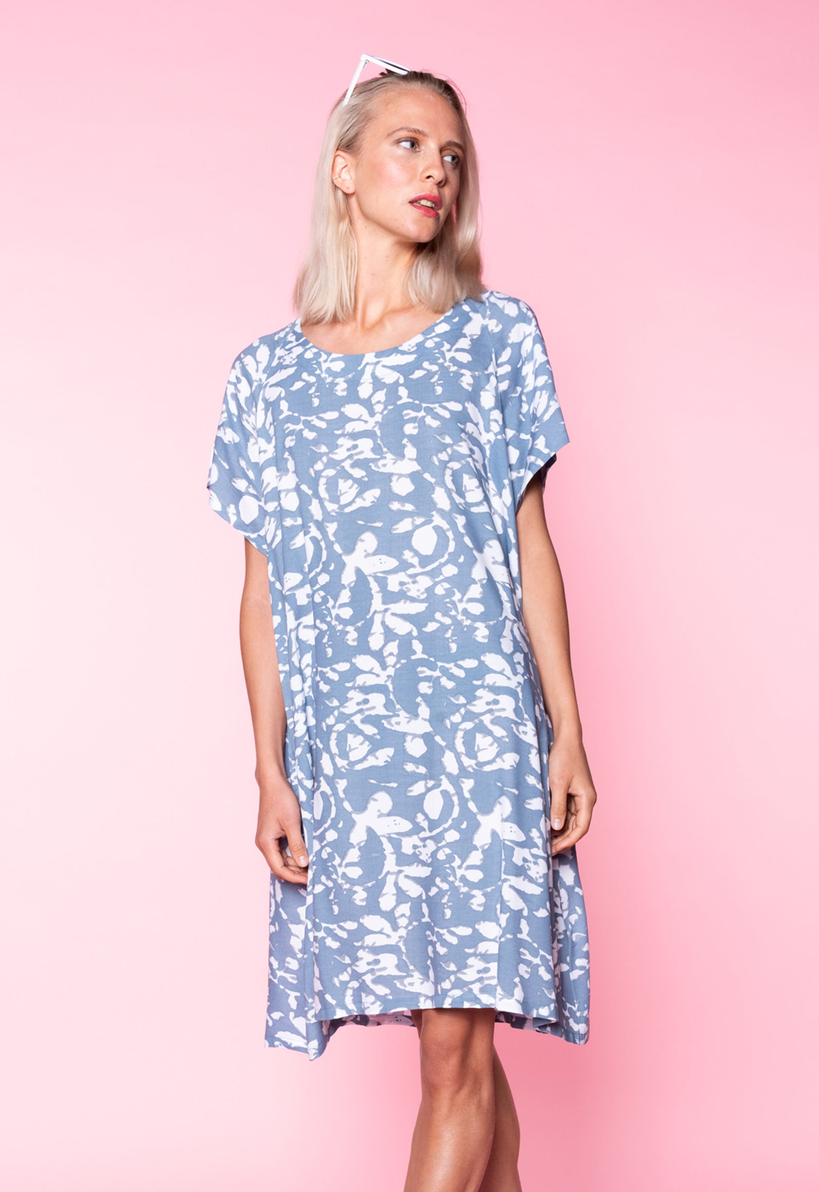 S26Dress-PR5 – Luftiges Sommerkleid aus Upcycled Rayon