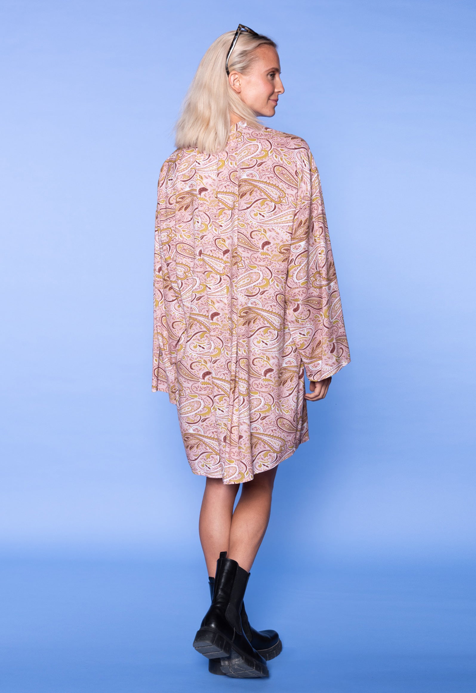 S26Dress-PR7 – Tunika aus 100 % Upcycled Rayon