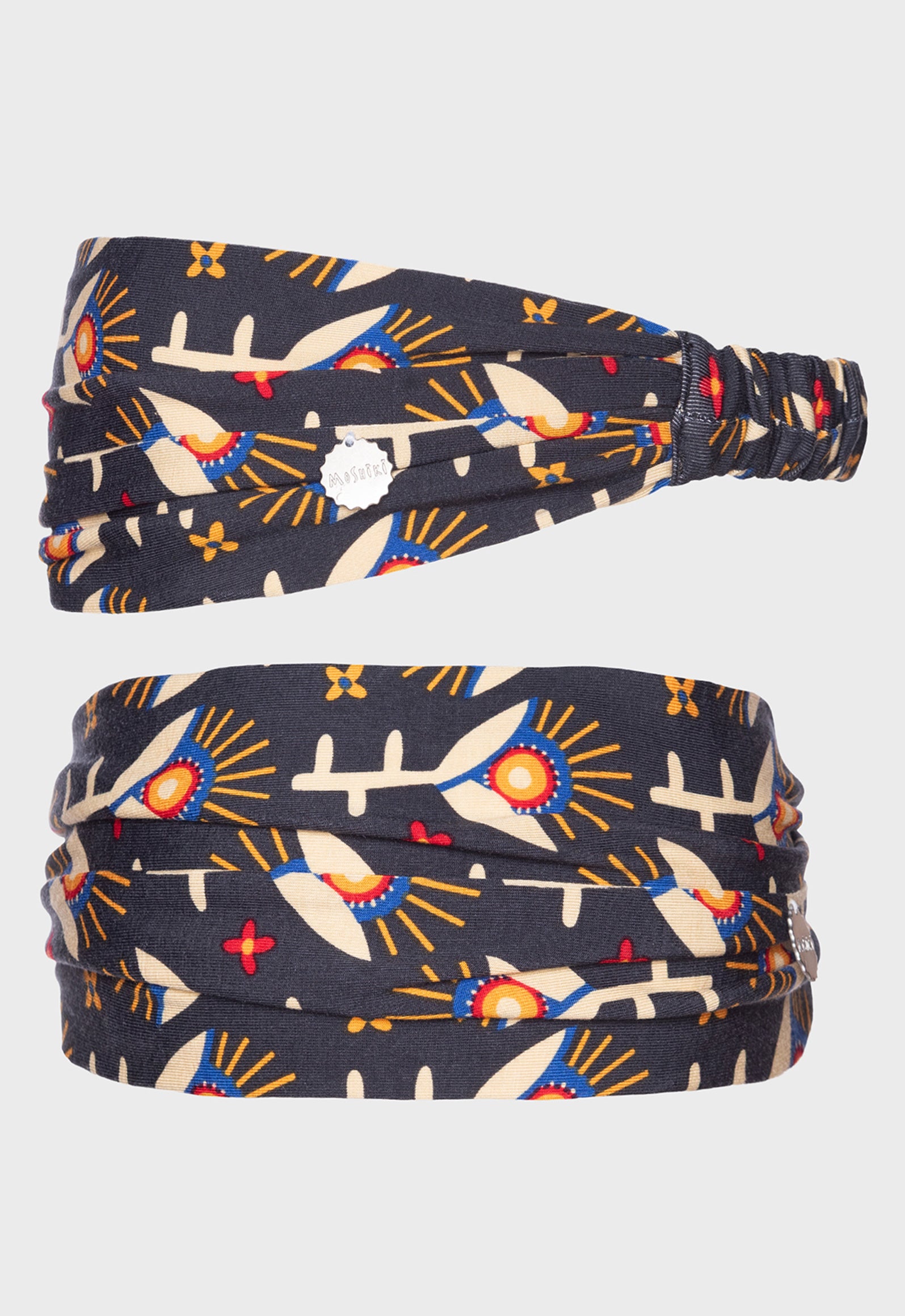 S26HB-V1 - Haarband mit gerafftem Gummi