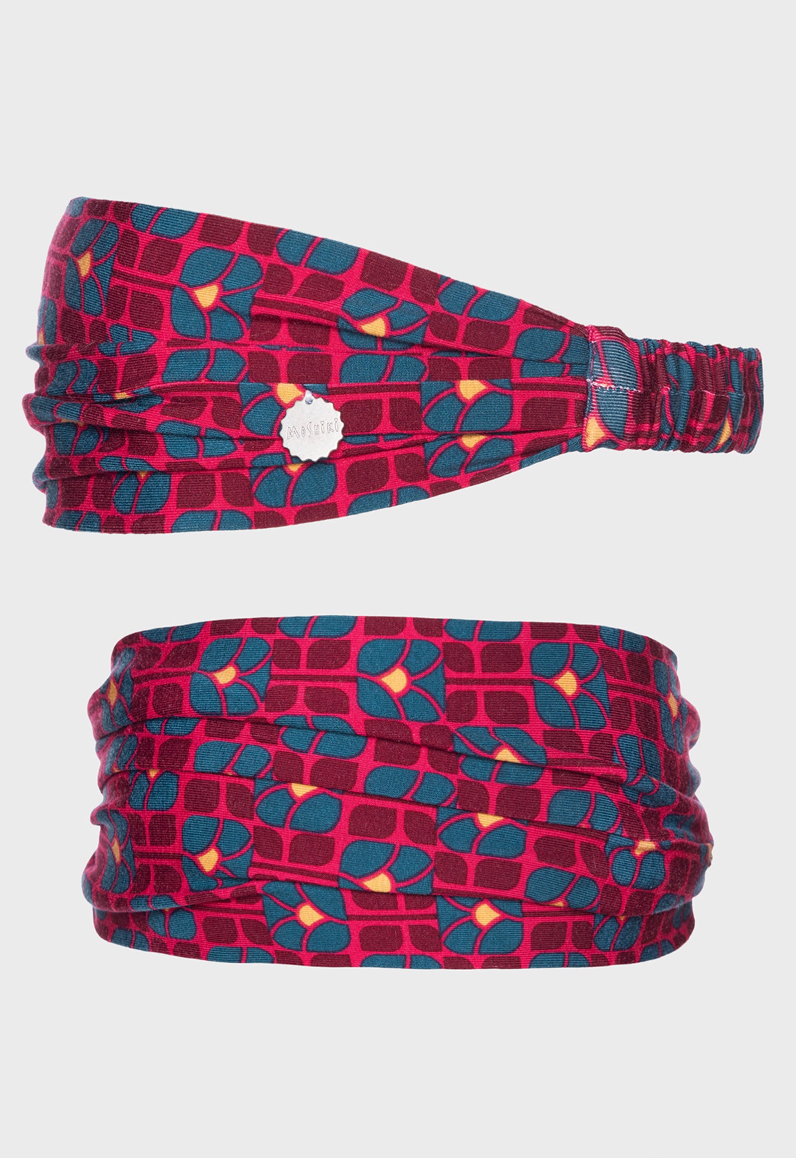 S26HB-V1 - Haarband mit gerafftem Gummi