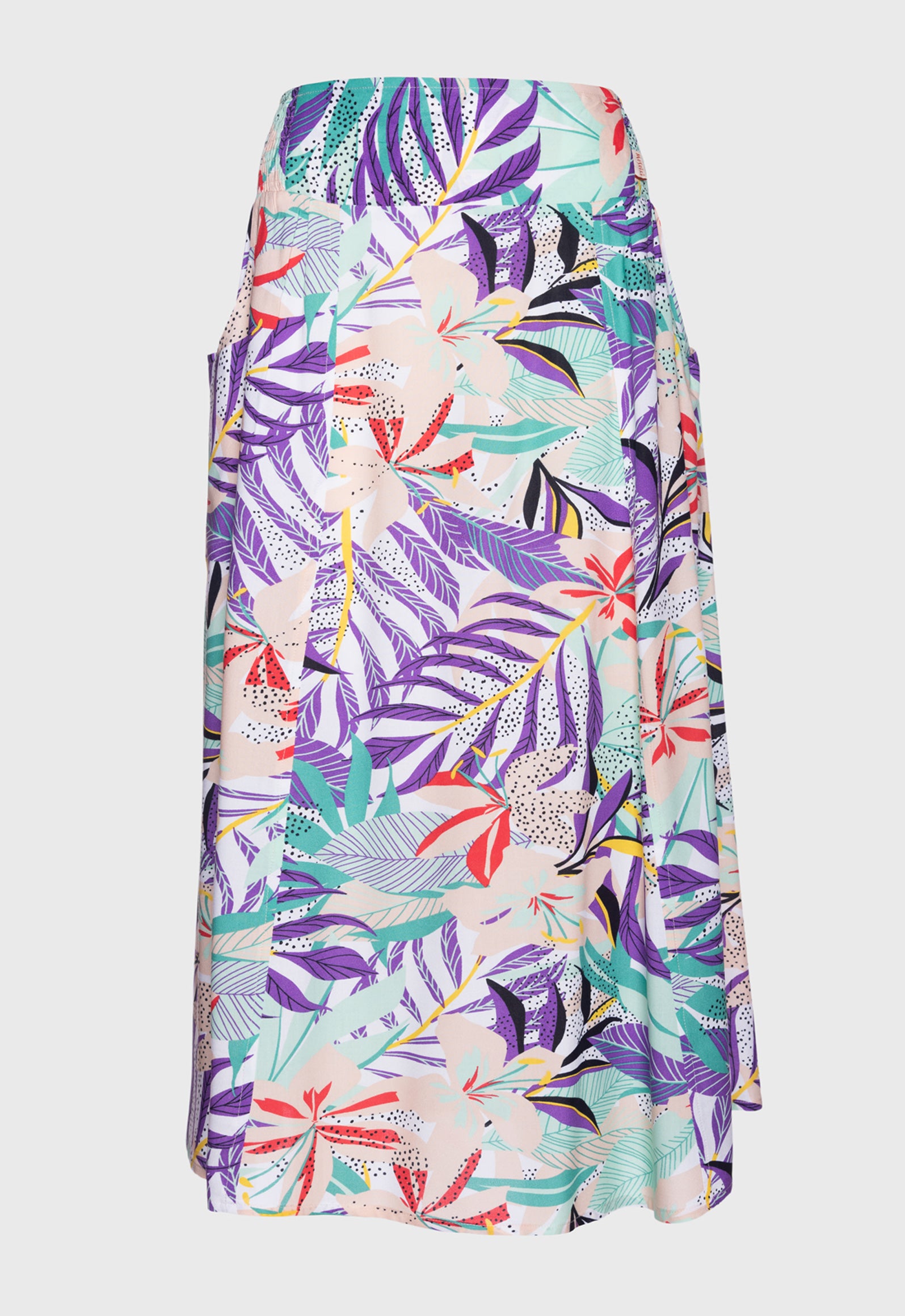 S26Sheera Maxi – Langer weiter Rock aus Upcycled Rayon