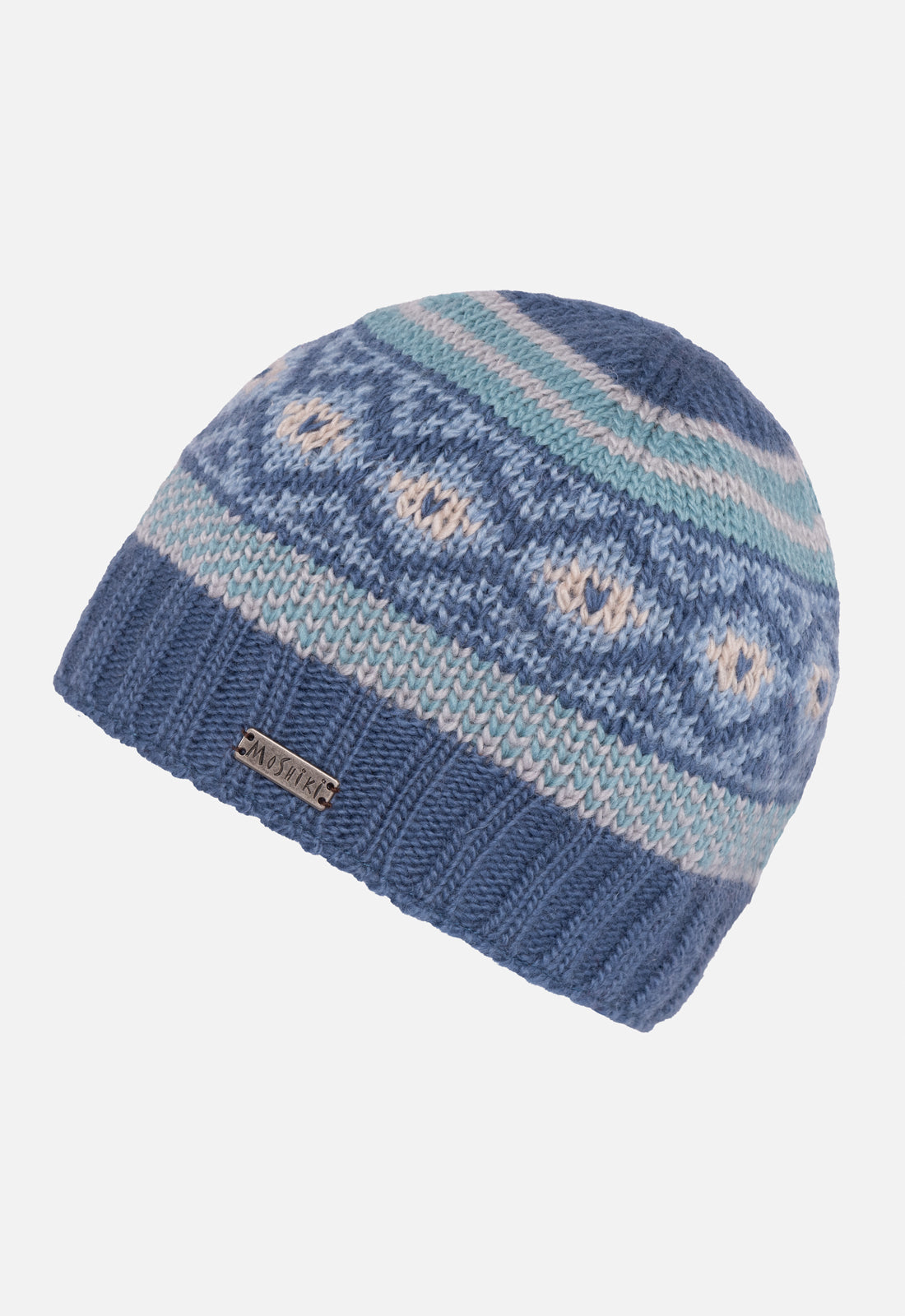 Shoma Beanie – Natürlich warm & mit traditionellem Muster