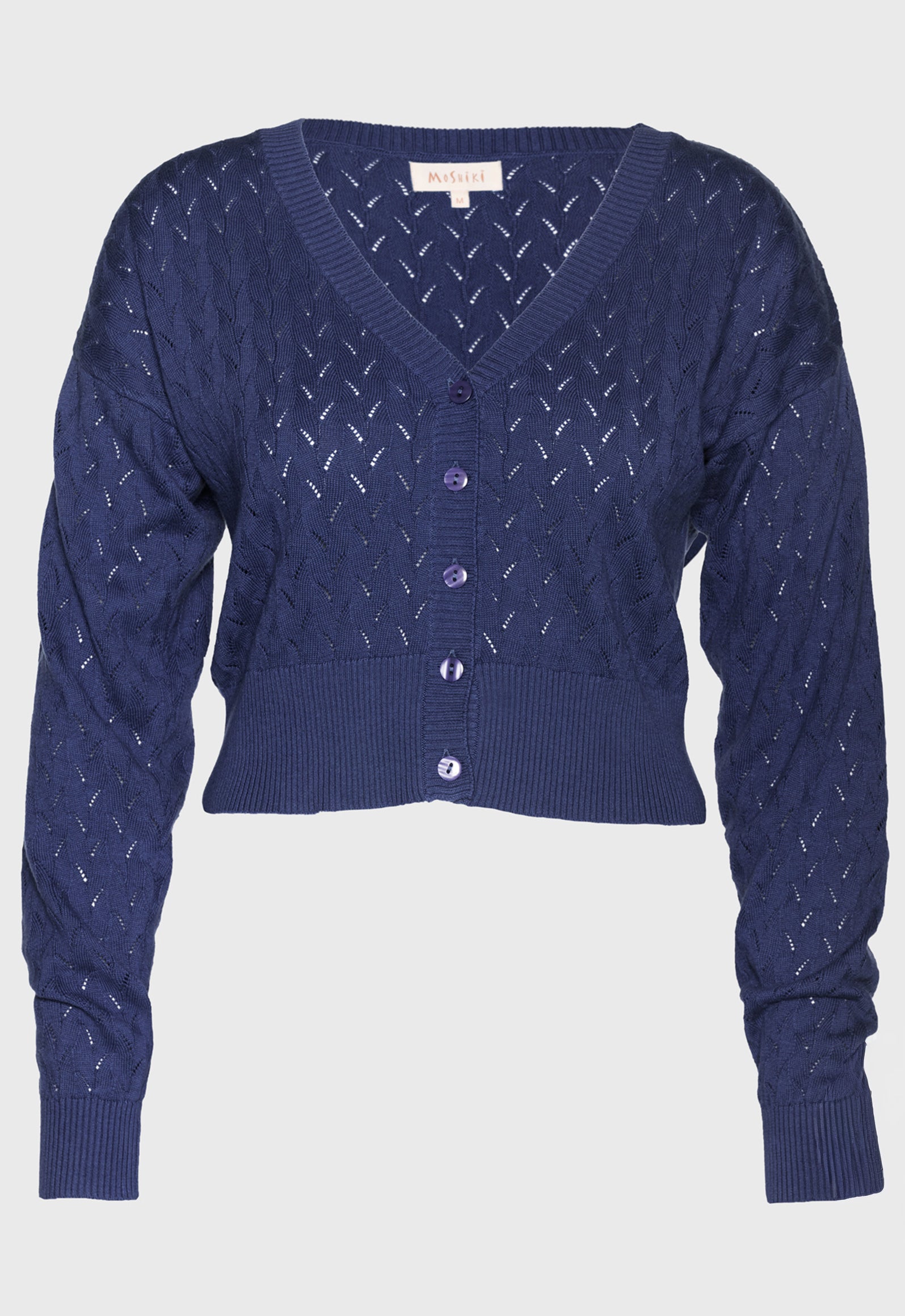 Tamani Ajour-Strickjacke GOTS-Zertifiziert