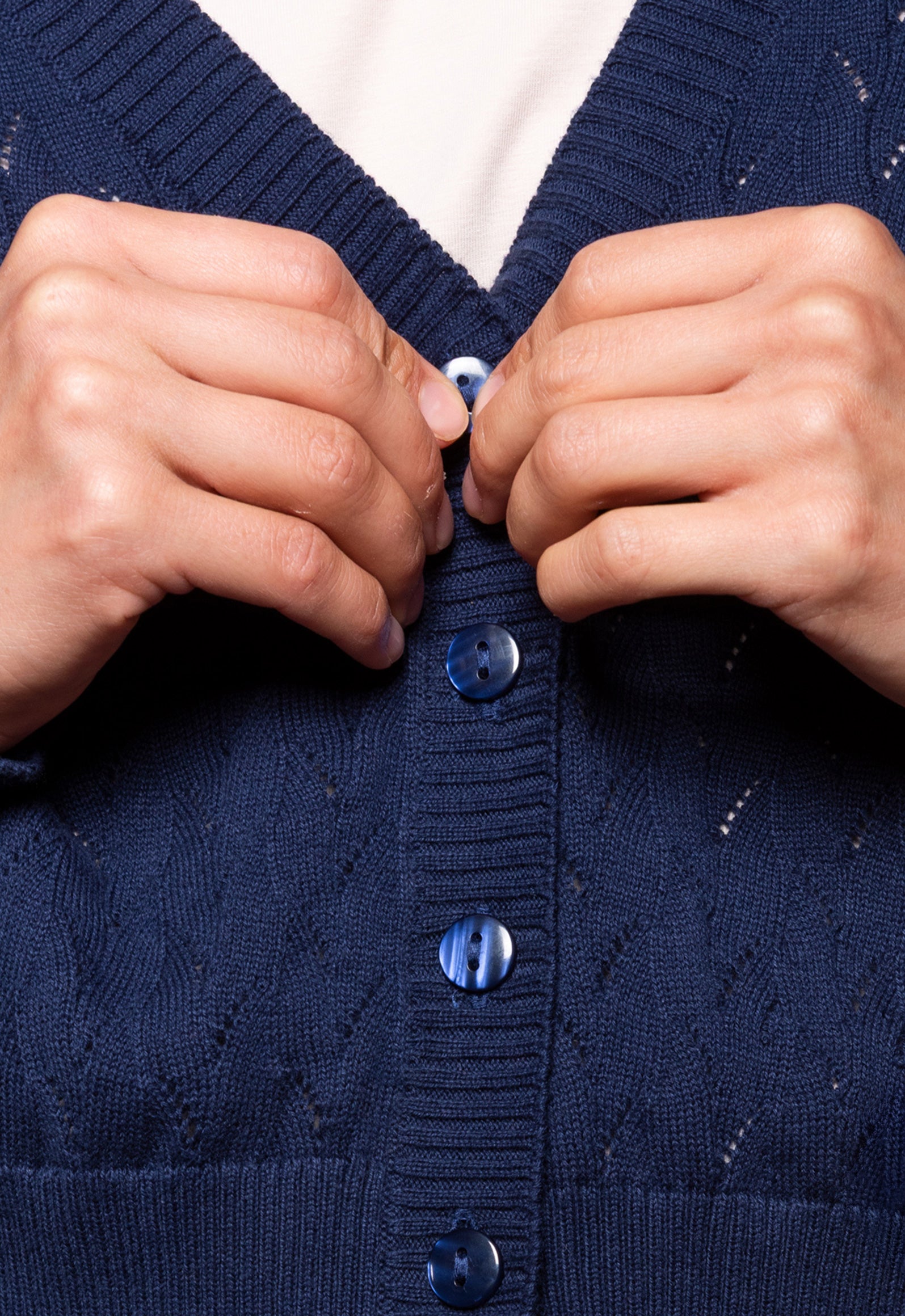 Tamani Ajour-Strickjacke GOTS-Zertifiziert