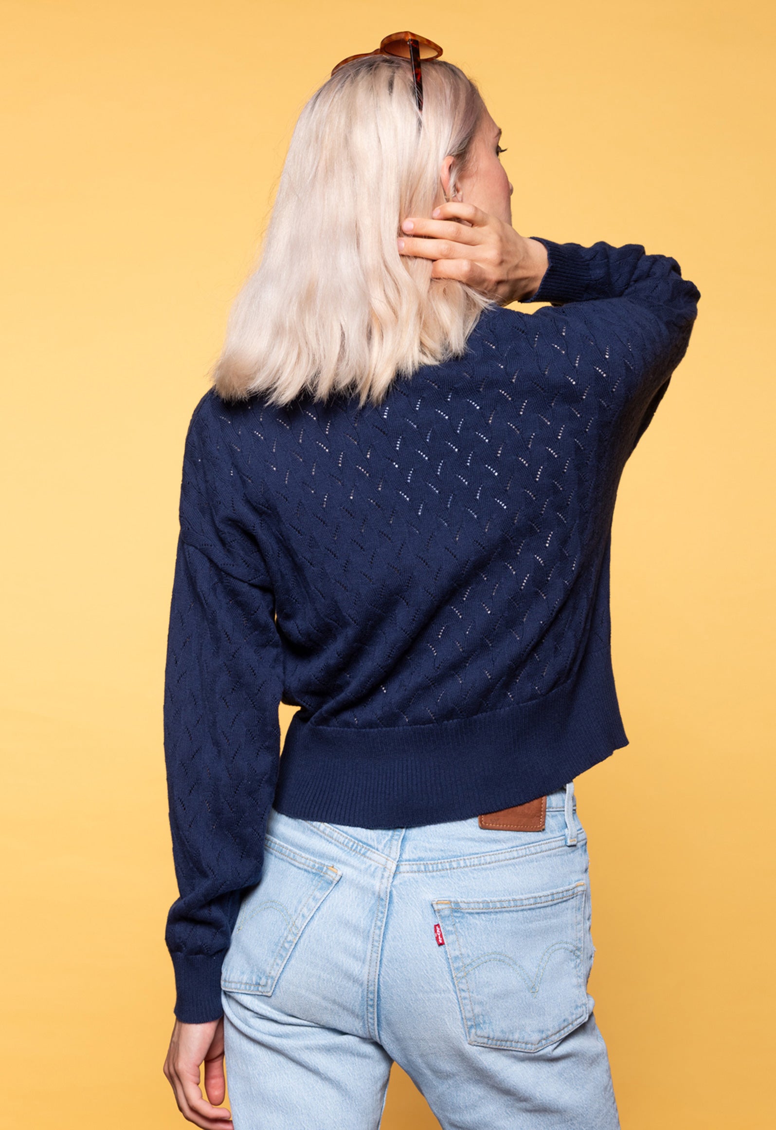 Tamani Ajour-Strickjacke GOTS-Zertifiziert