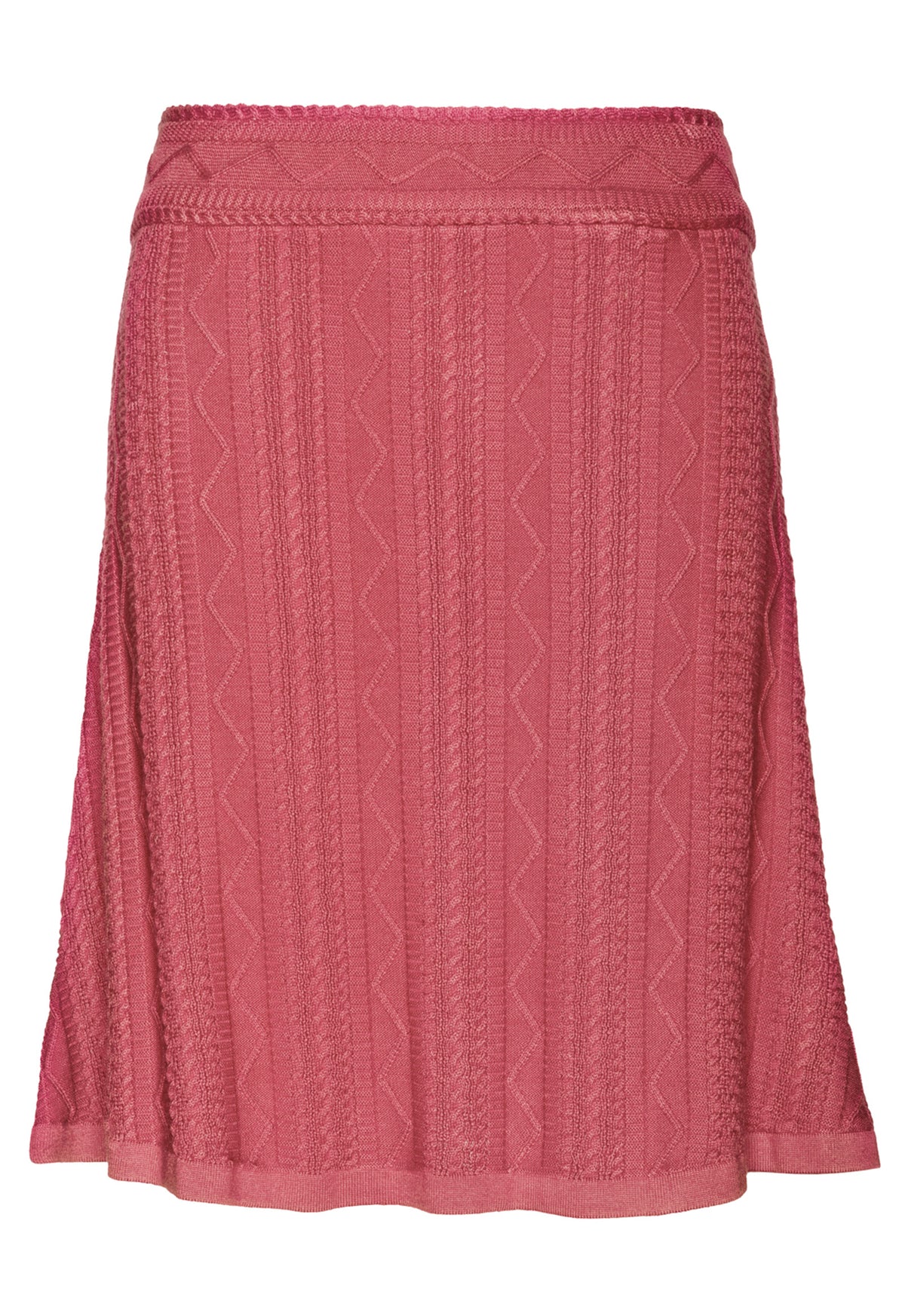 Tanuwa Skirt – A-Linien-Strickrock aus Bio-Baumwolle