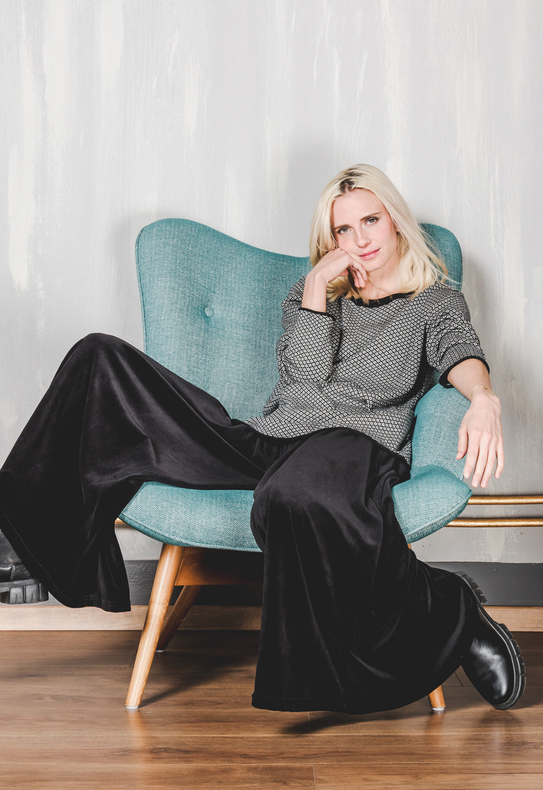 Tirana Pullover – GOTS-zertifizierter Strickpullover aus Bio-Baumwolle