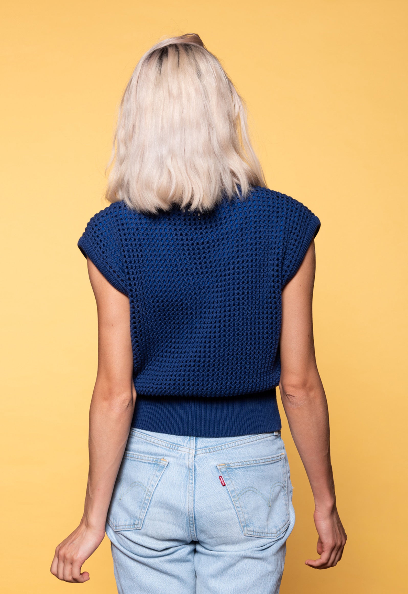 Vedari Pullunder – Luftiger Strick aus Bio-Baumwolle