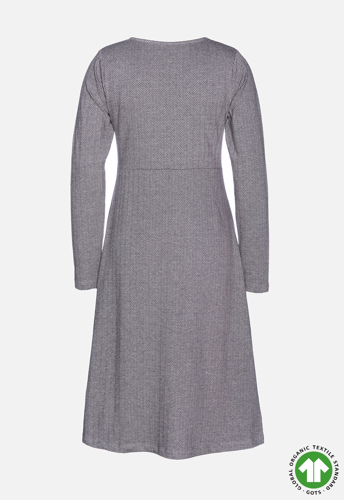 Flared V-neck dress - W24Dress-G5