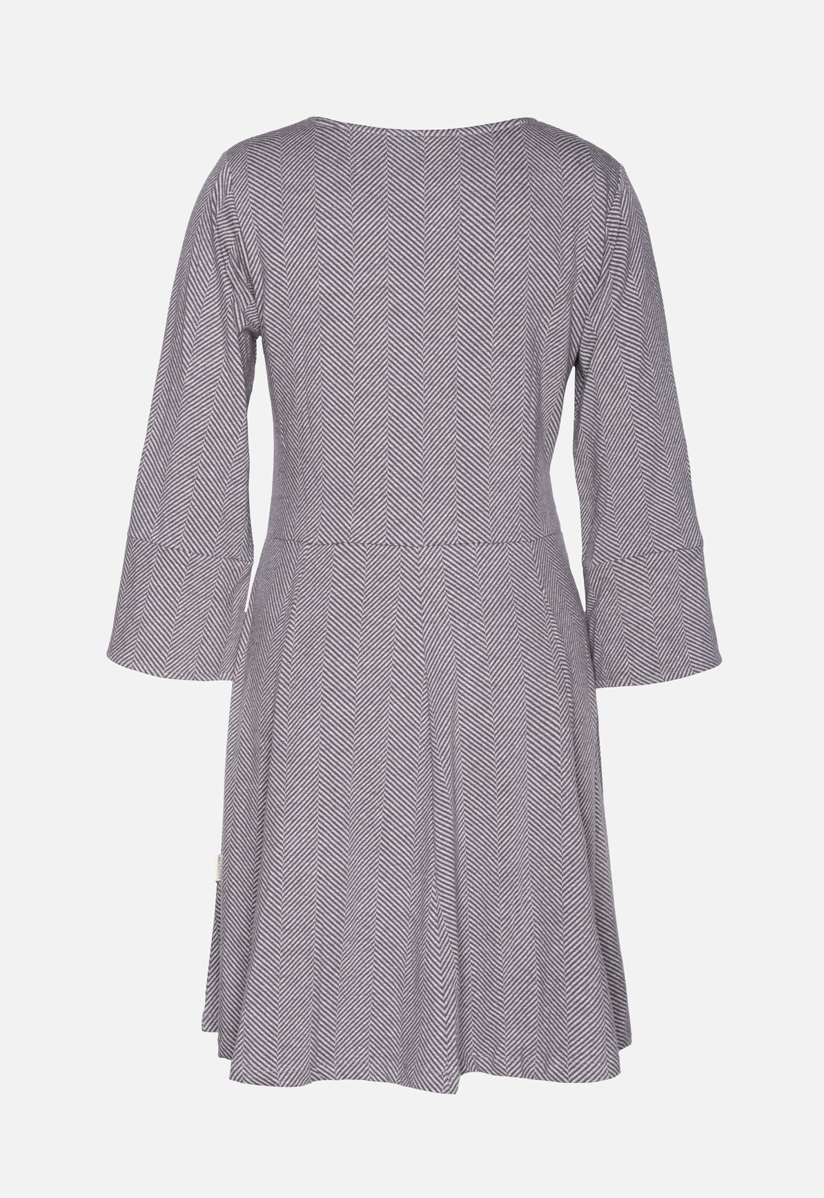 W25Dress-G5 – Kleid mit ausgestelltem Rockteil – GOTS-zertifiziert
