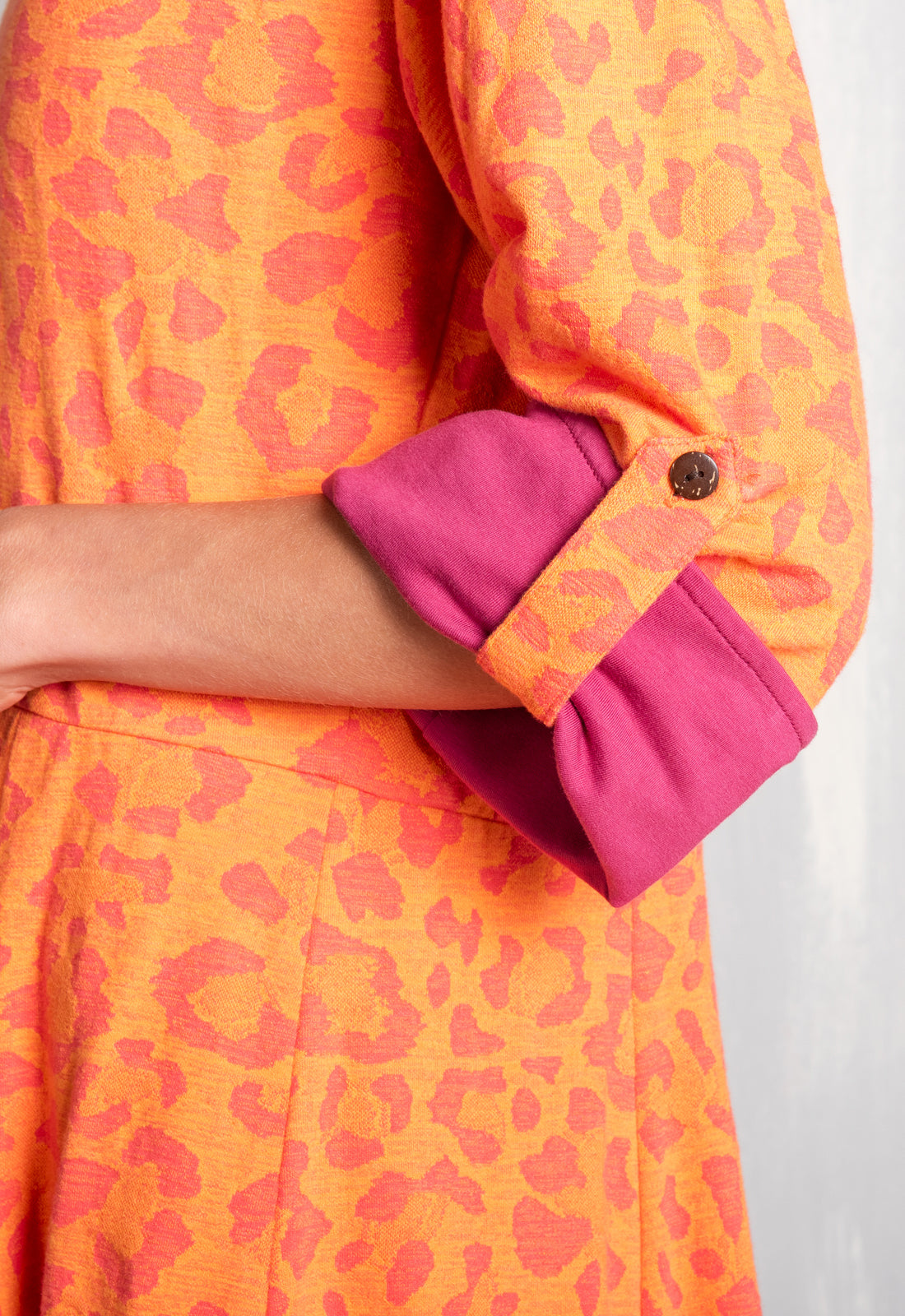 W25Dress-G5 – Kleid mit ausgestelltem Rockteil – GOTS-zertifiziert