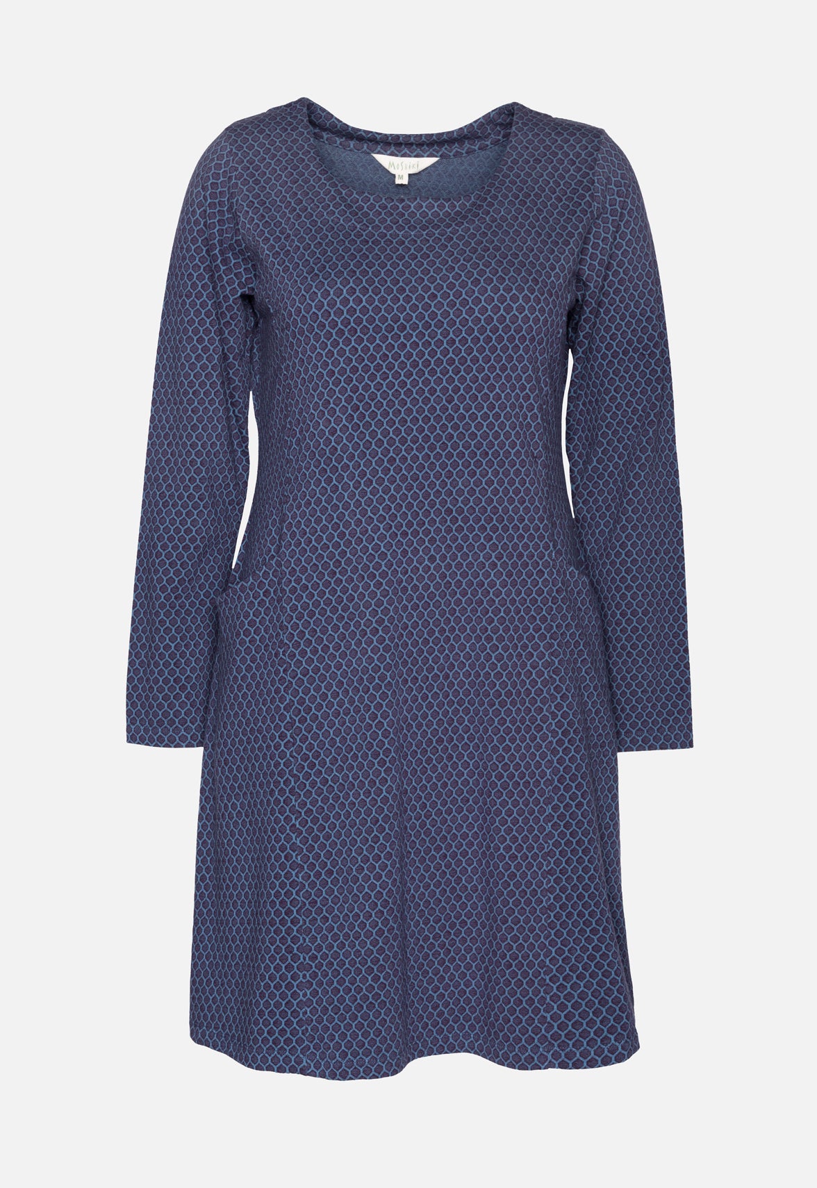 W25Dress-G6 – Kleid mit Prinzessnähten & Taschen – GOTS-zertifiziert