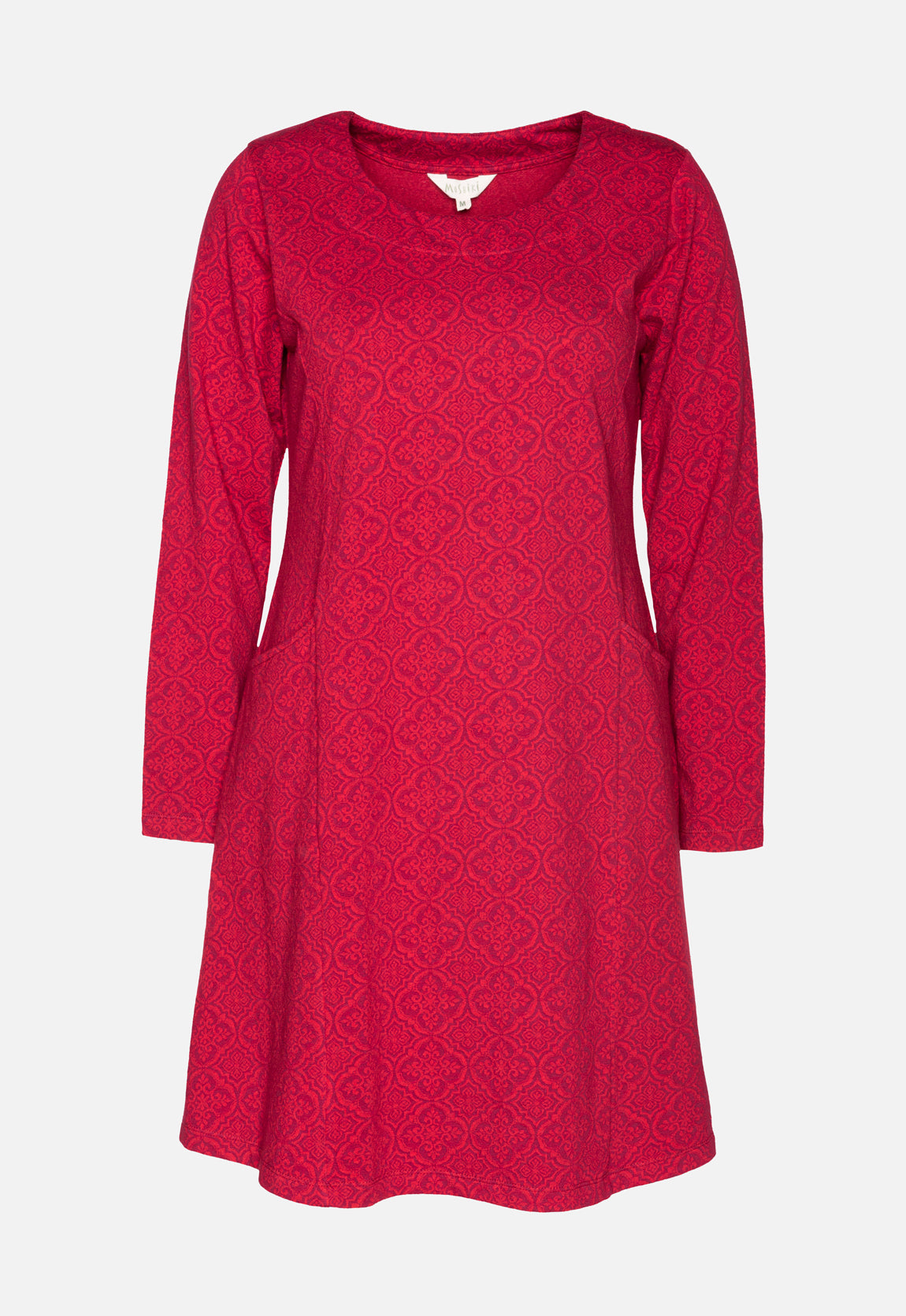 W25Dress-G6 – Kleid mit Prinzessnähten & Taschen – GOTS-zertifiziert