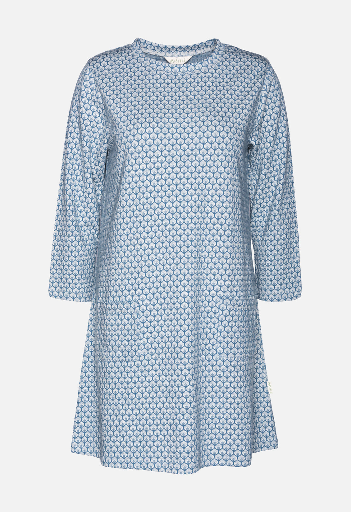 W25Dress-G7 – Kleid in A-Form mit Taschen – GOTS-zertifiziert
