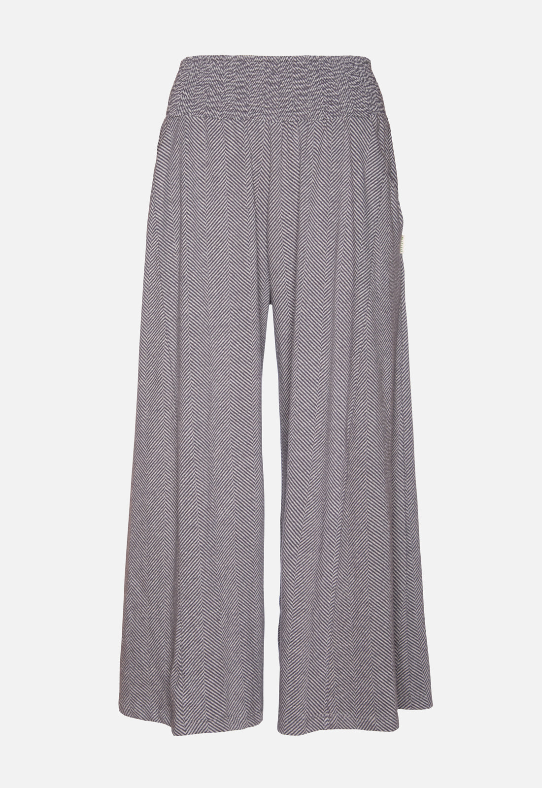 W25Pants-G2 – Weite Hose mit gesmoktem Bund – GOTS-zertifiziert