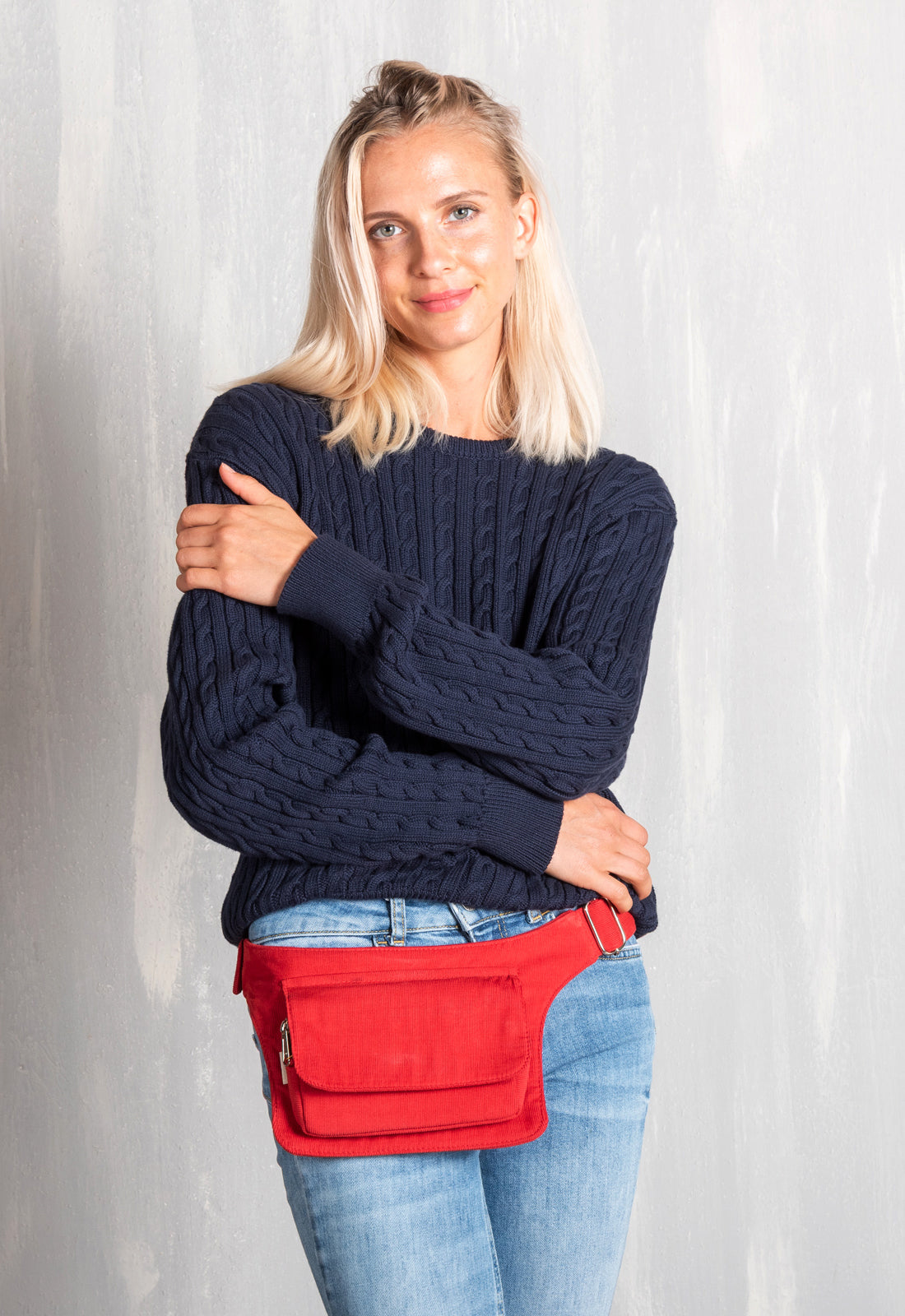 Tragebeispiel - Das Model ist 1,70 m groß.