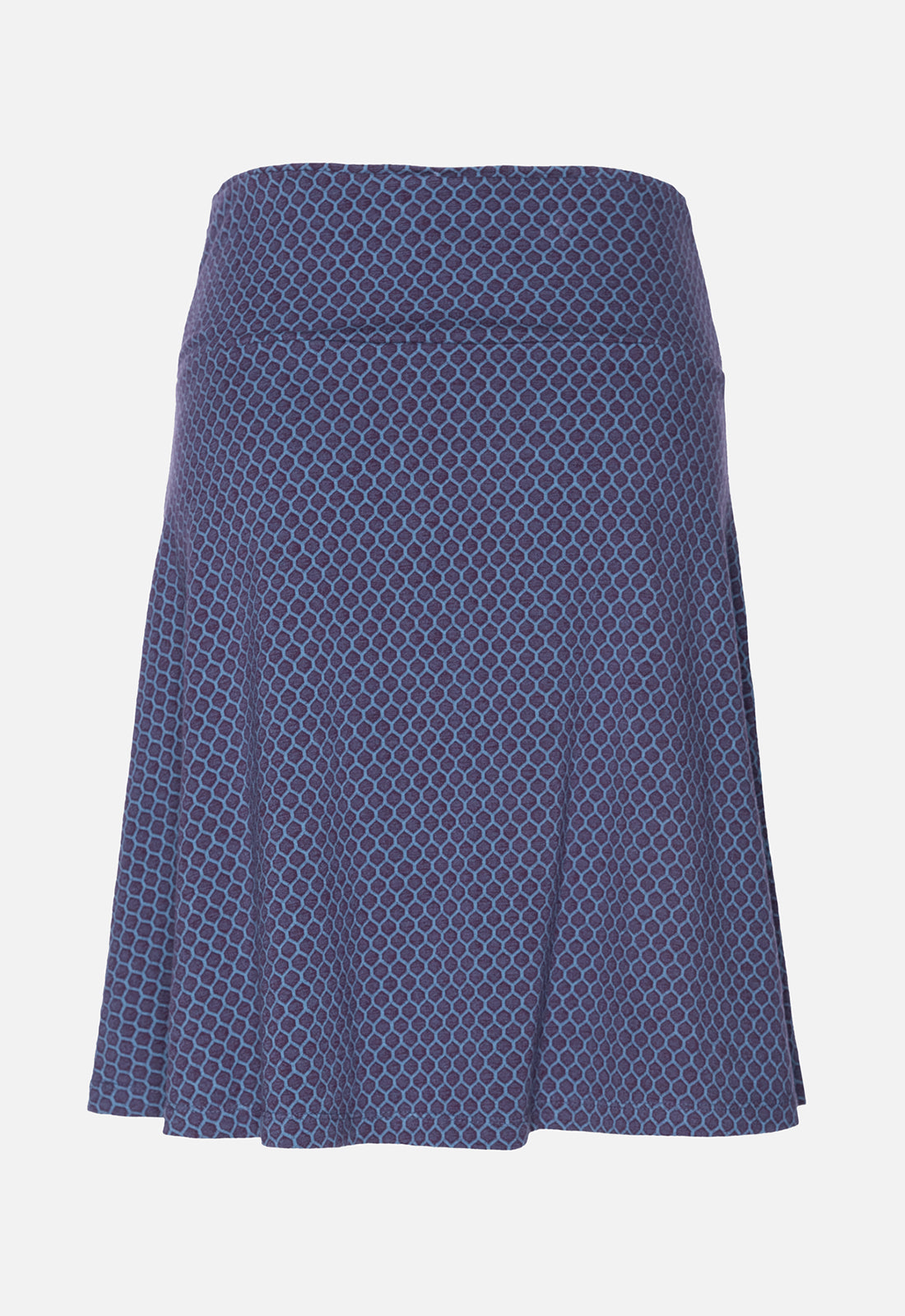 W25Skirt-G1 – Kurzer Jacquard-Rock aus Bio-Baumwolle – GOTS-zertifiziert