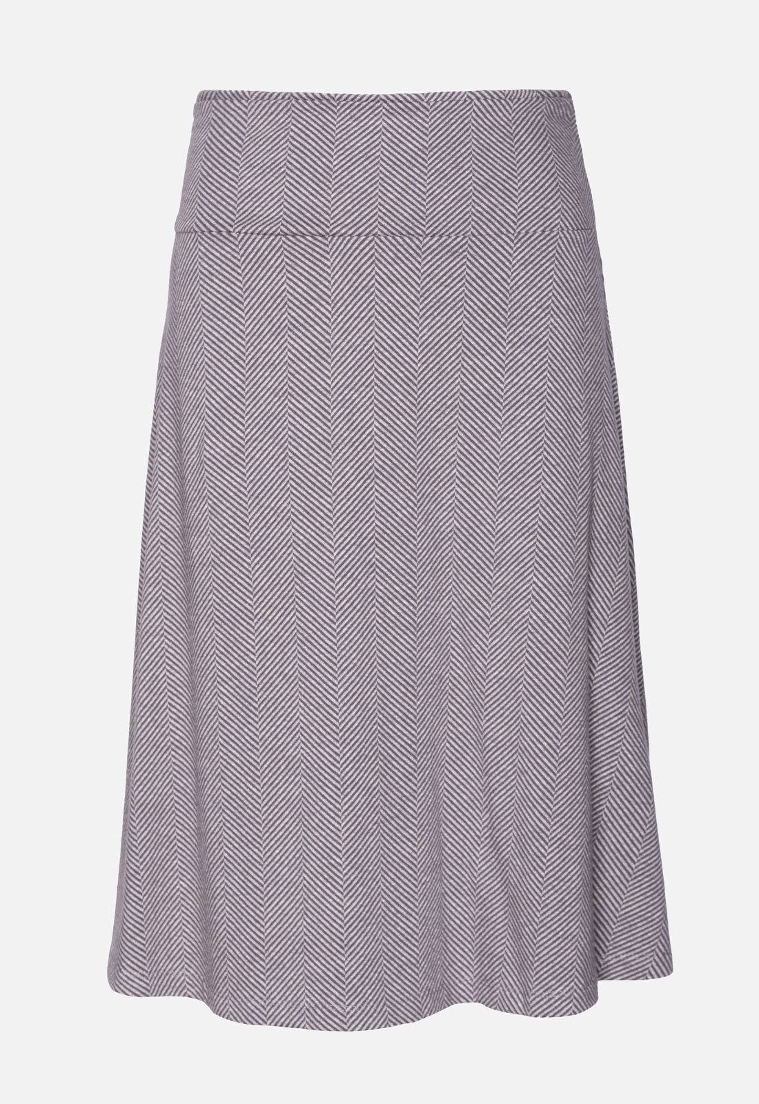 W25Skirt-G2 – Mittellanger Jacquard-Rock – GOTS-zertifiziert