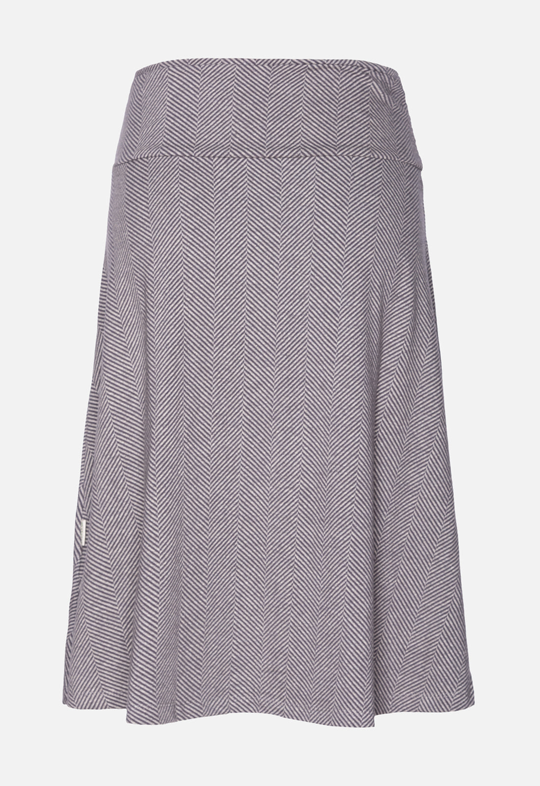 W25Skirt-G2 – Mittellanger Jacquard-Rock – GOTS-zertifiziert