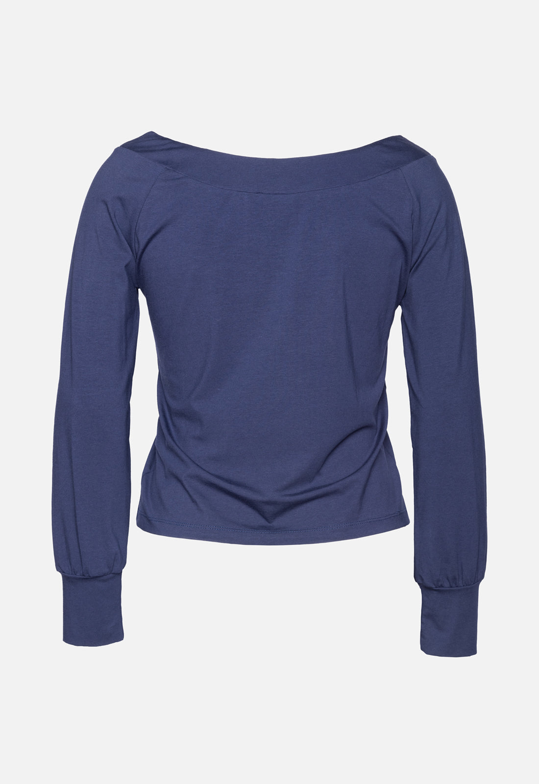 W25Top-G2 – Langarmshirt mit weitem Ausschnitt – GOTS-zertifiziert