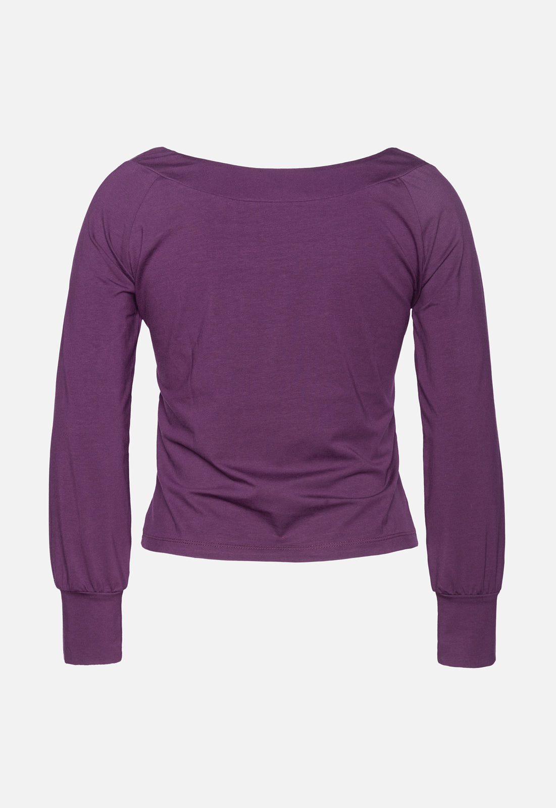 W25Top-G2 – Langarmshirt mit weitem Ausschnitt – GOTS-zertifiziert