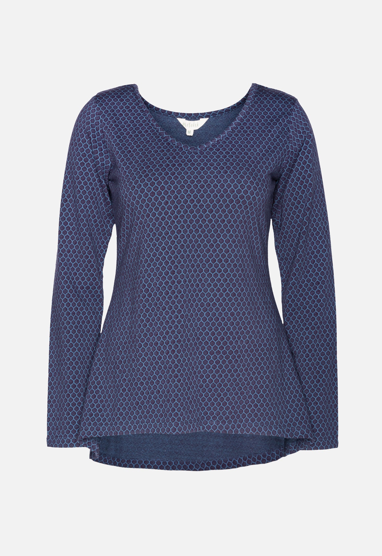 W25Top-G7 – High-Low Langarmshirt – GOTS-zertifiziert