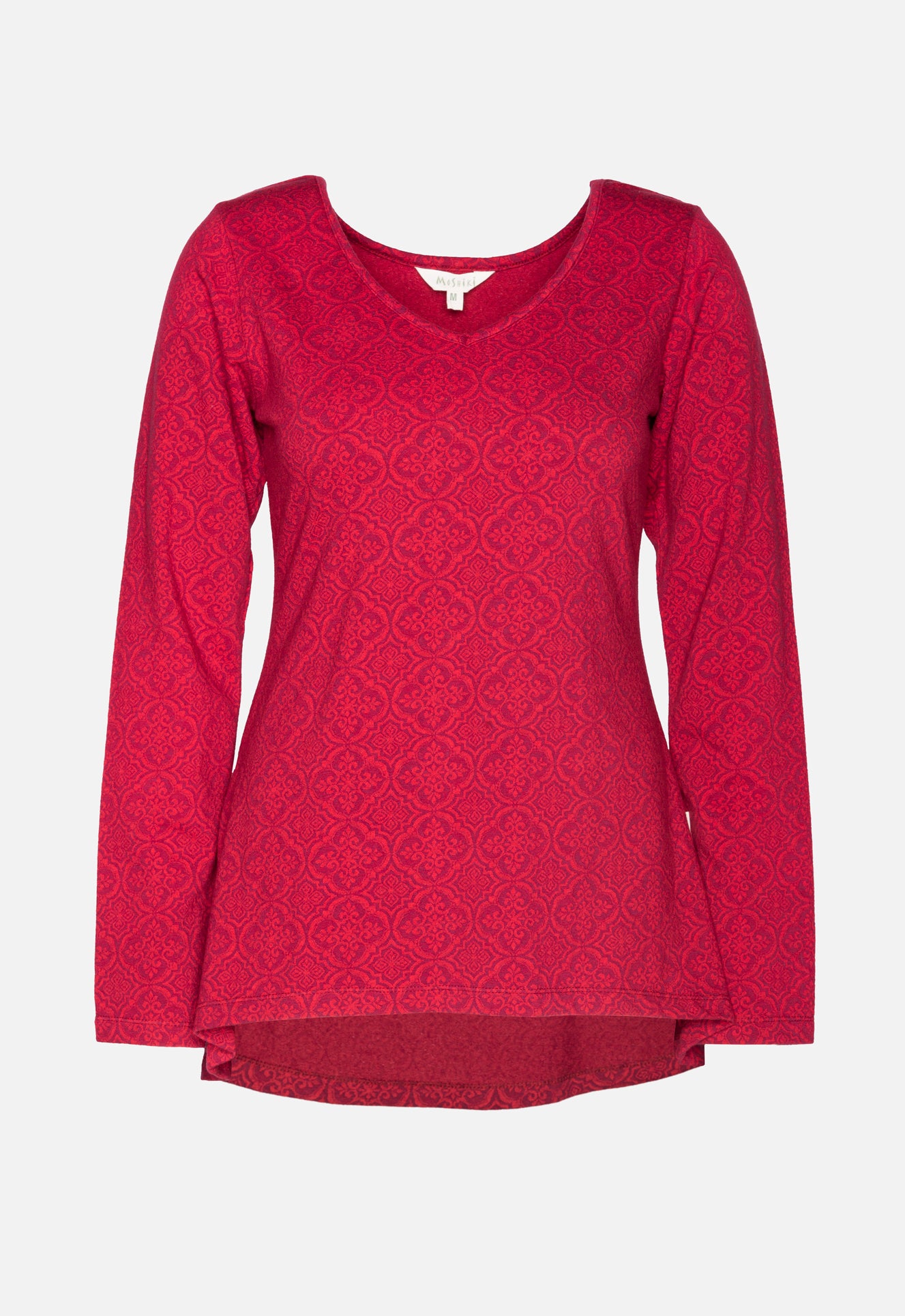 W25Top-G7 – High-Low Langarmshirt – GOTS-zertifiziert