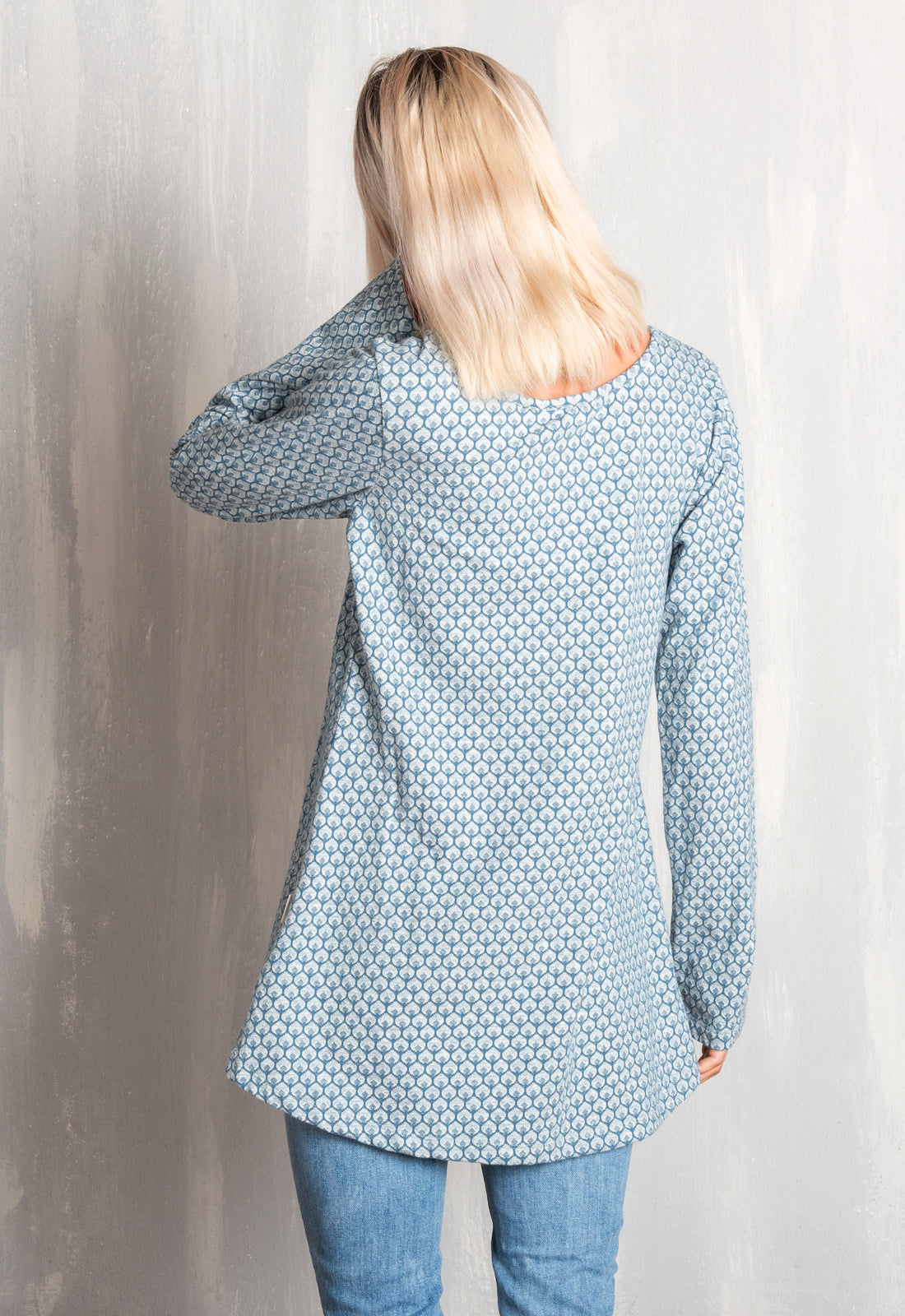 W25Top-G7 – High-Low Langarmshirt – GOTS-zertifiziert