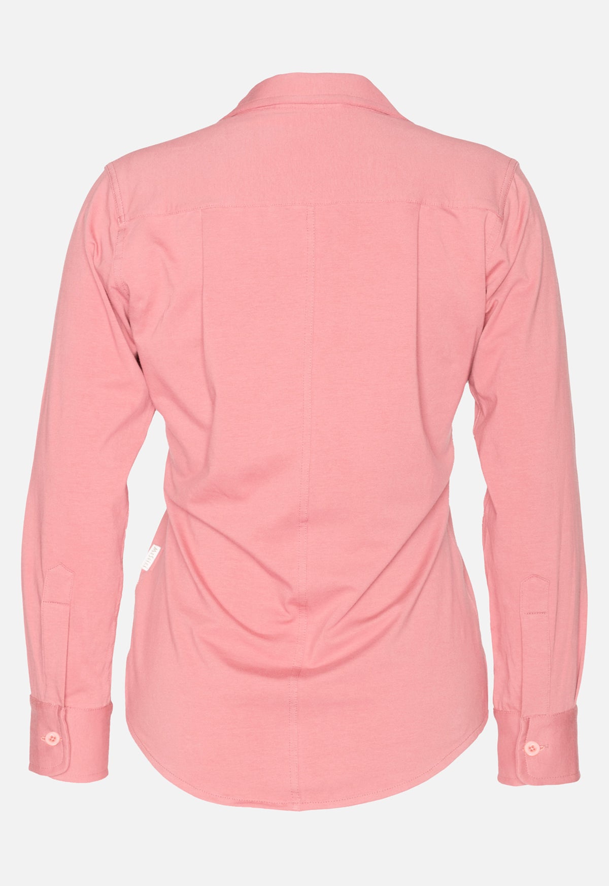 W26Blouse-G1 – Jerseybluse aus Bio-Baumwolle mit Kragen